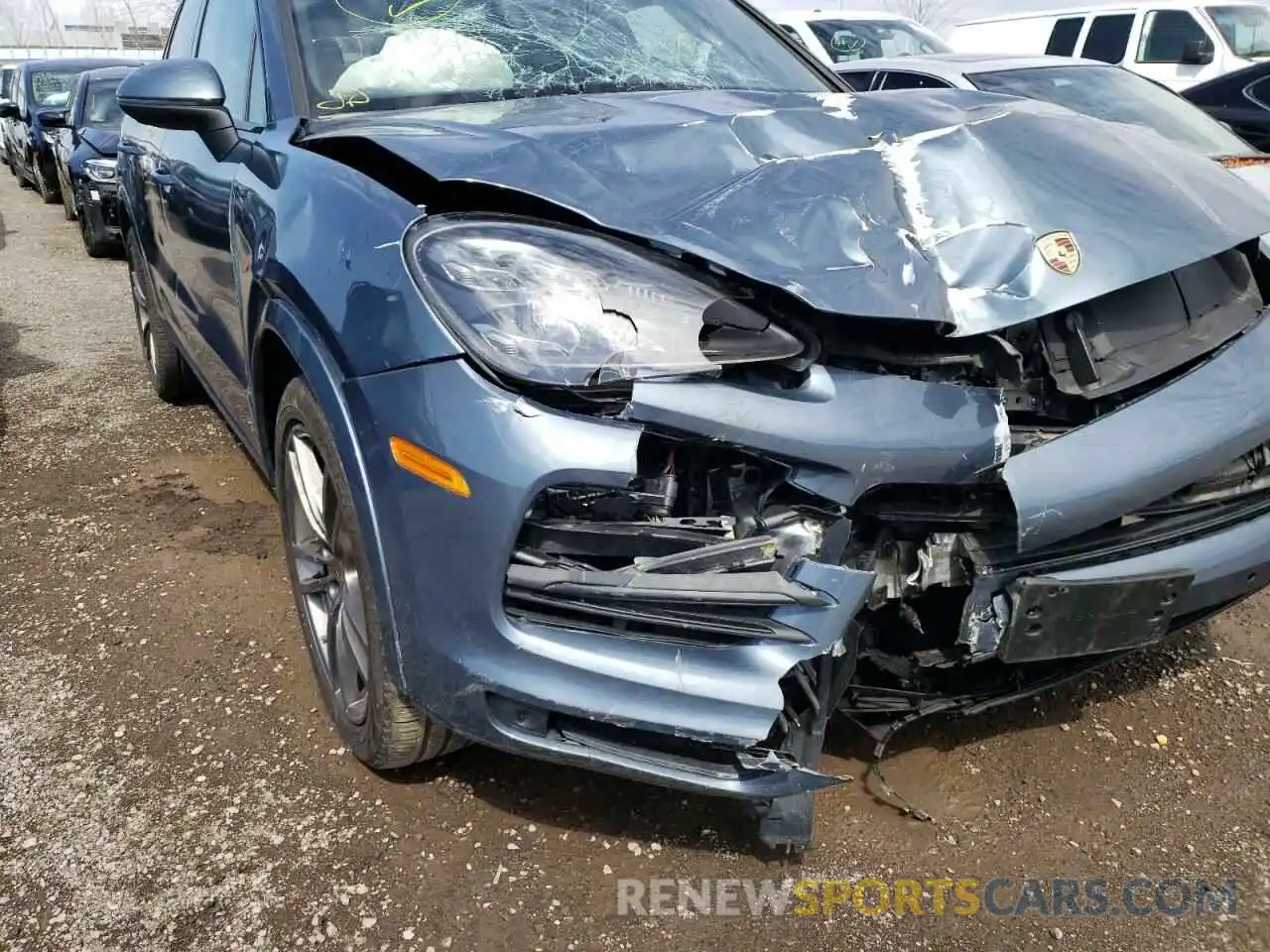 9 Photograph of a damaged car WP1AA2AY5LDA07278 PORSCHE CAYENNE 2020