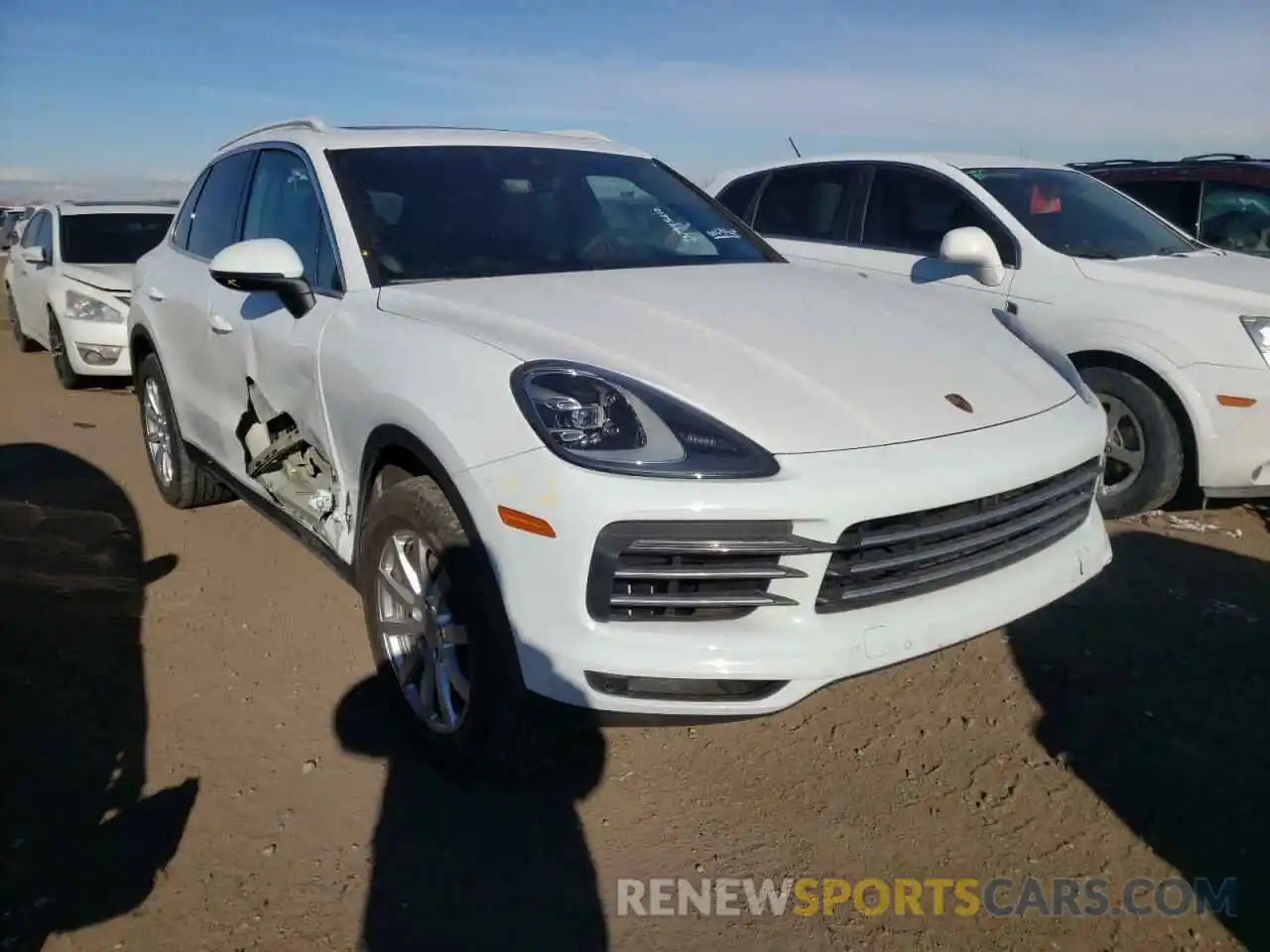 1 Photograph of a damaged car WP1AA2AY6LDA01151 PORSCHE CAYENNE 2020