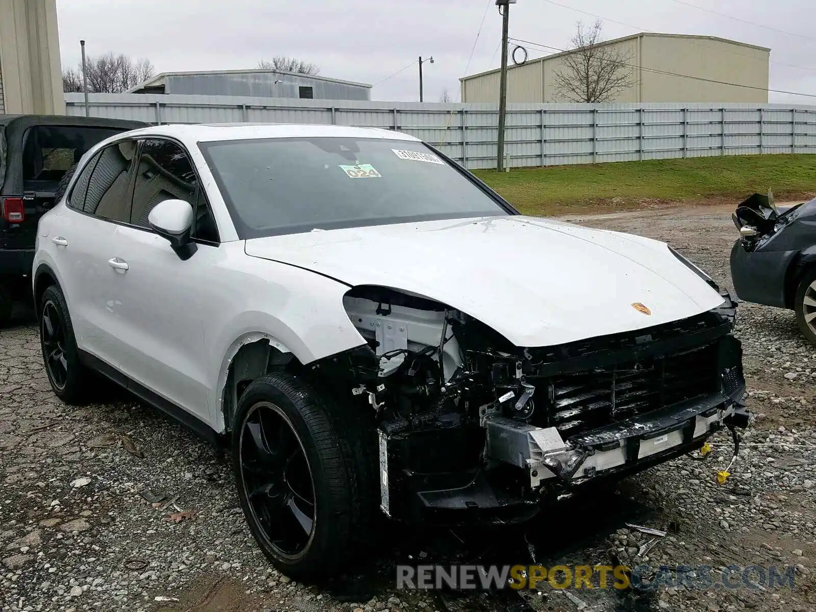 1 Photograph of a damaged car WP1AA2AY6LDA02249 PORSCHE CAYENNE 2020