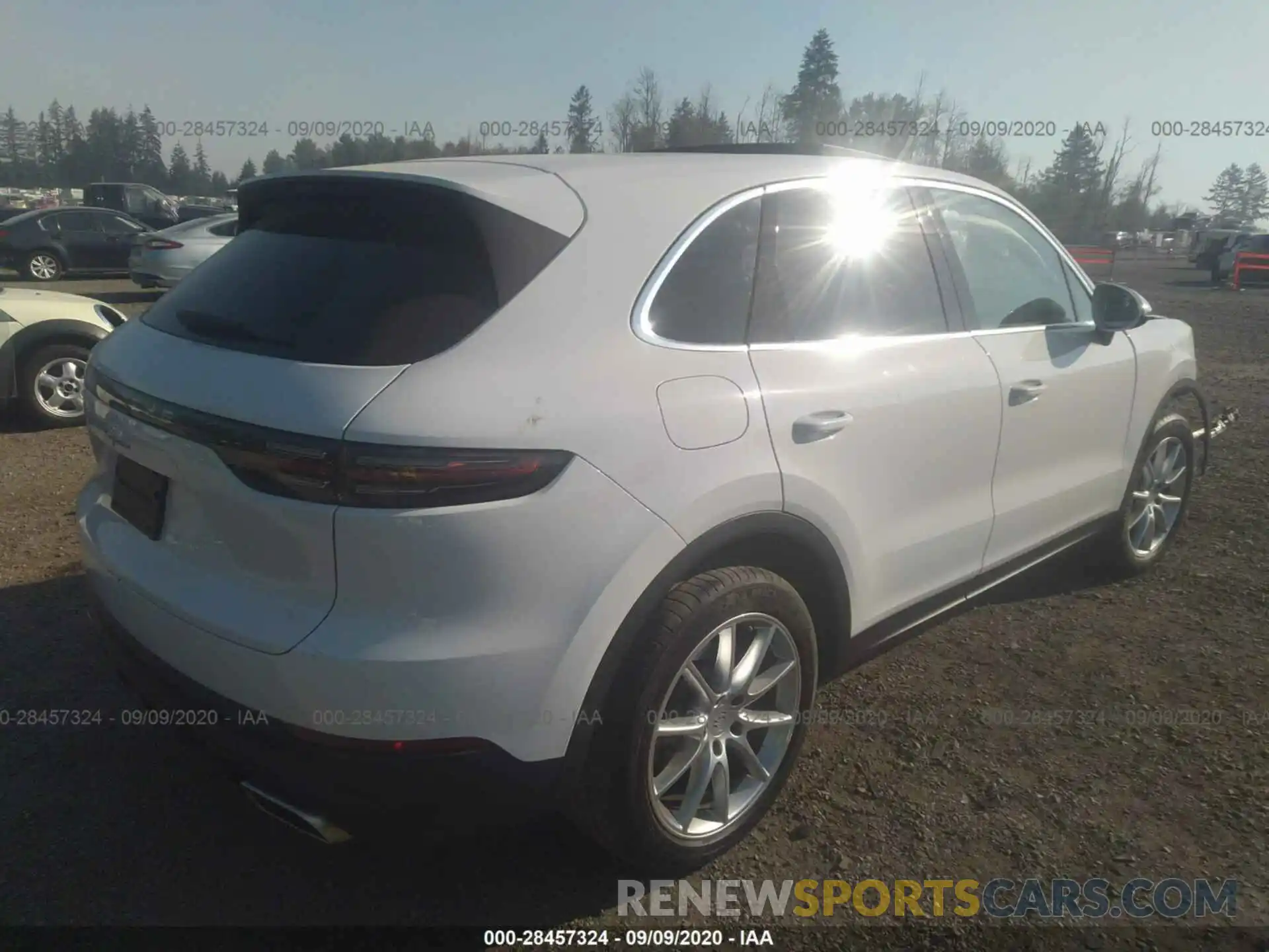 4 Фотография поврежденного автомобиля WP1AA2AY6LDA02574 PORSCHE CAYENNE 2020