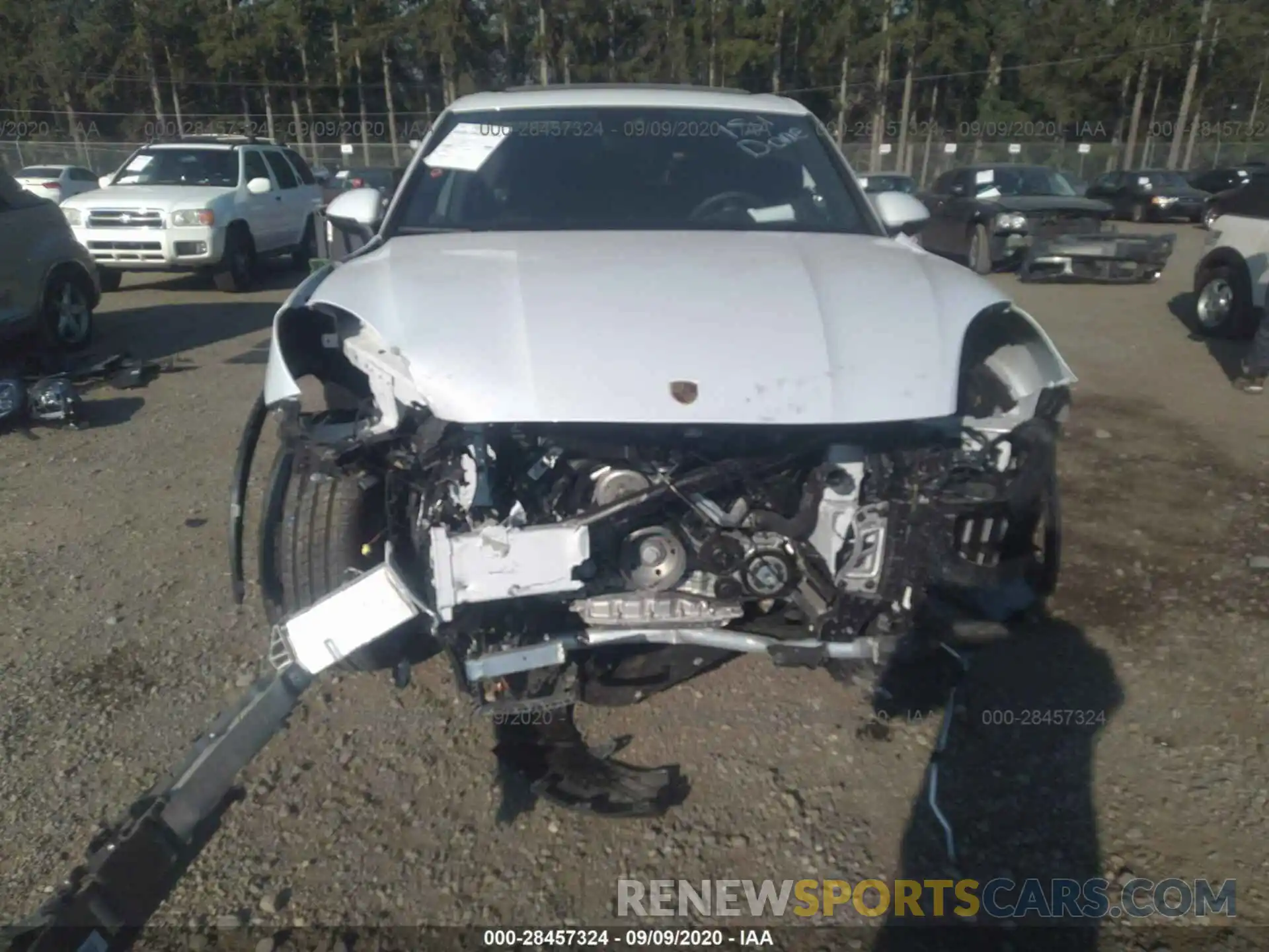 6 Photograph of a damaged car WP1AA2AY6LDA02574 PORSCHE CAYENNE 2020