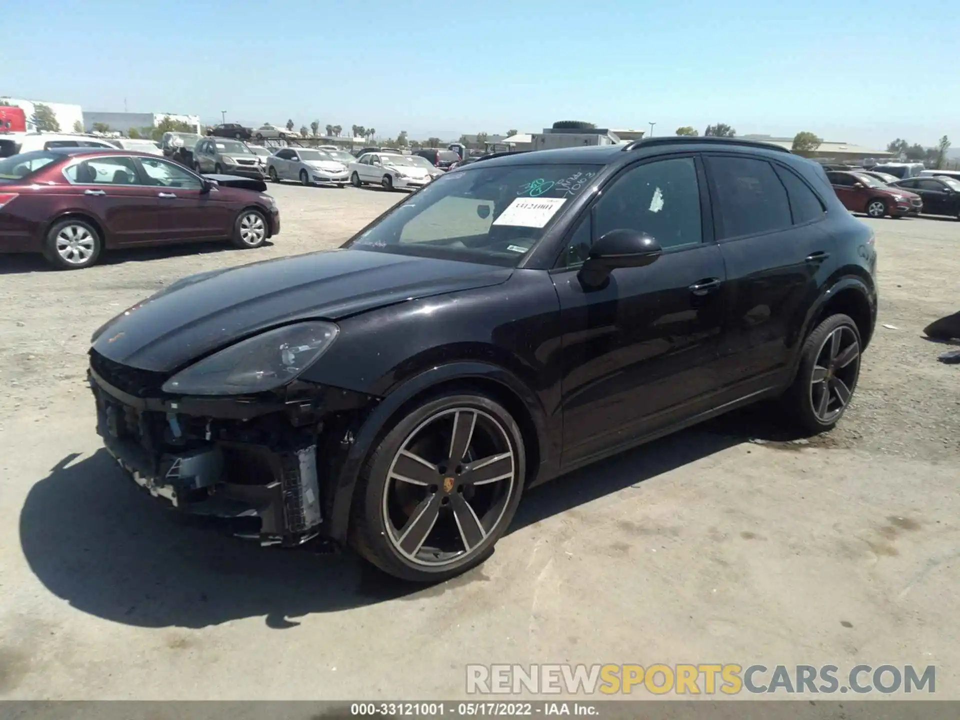 2 Photograph of a damaged car WP1AA2AY6LDA07063 PORSCHE CAYENNE 2020