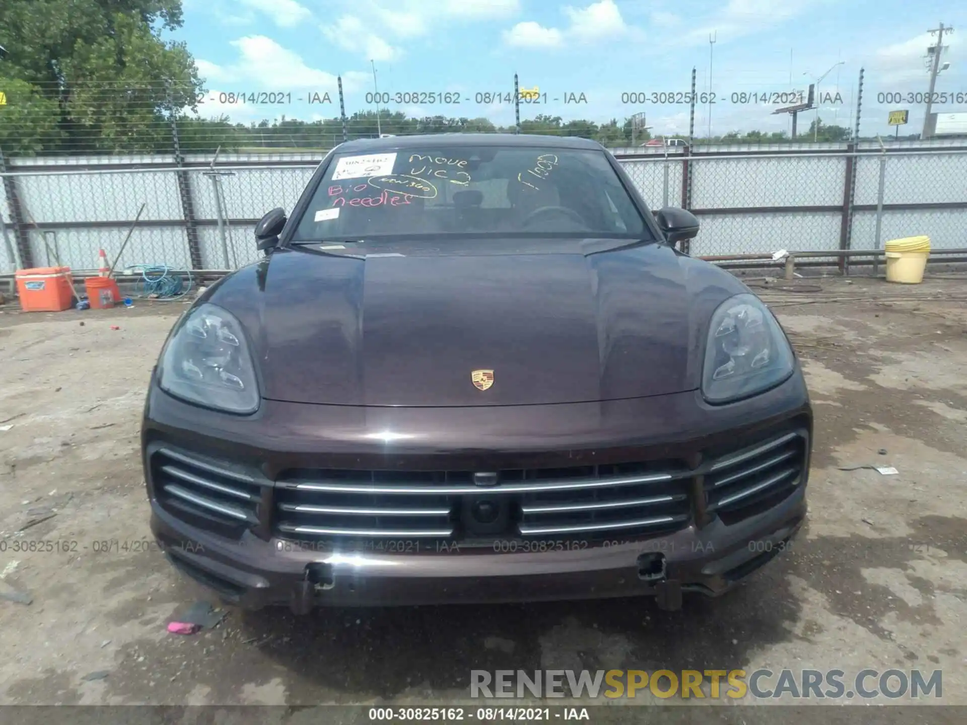 6 Фотография поврежденного автомобиля WP1AA2AY6LDA08388 PORSCHE CAYENNE 2020