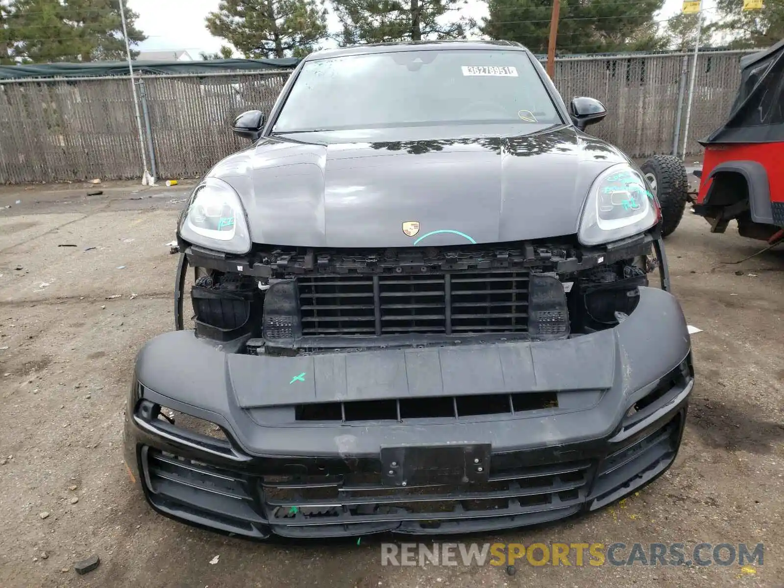 9 Photograph of a damaged car WP1AA2AY7LDA01739 PORSCHE CAYENNE 2020