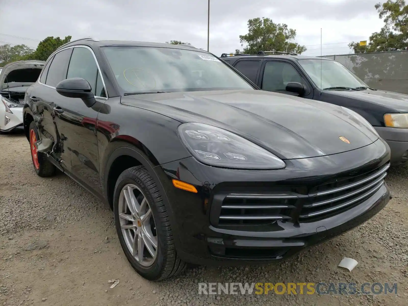 1 Photograph of a damaged car WP1AA2AY7LDA03040 PORSCHE CAYENNE 2020