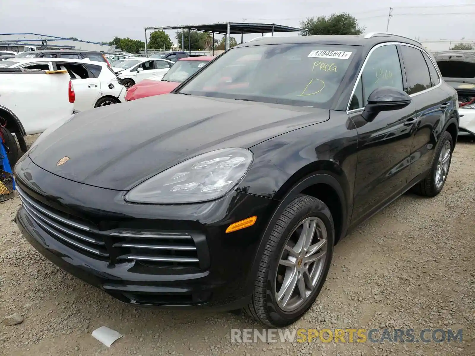 2 Photograph of a damaged car WP1AA2AY7LDA03040 PORSCHE CAYENNE 2020