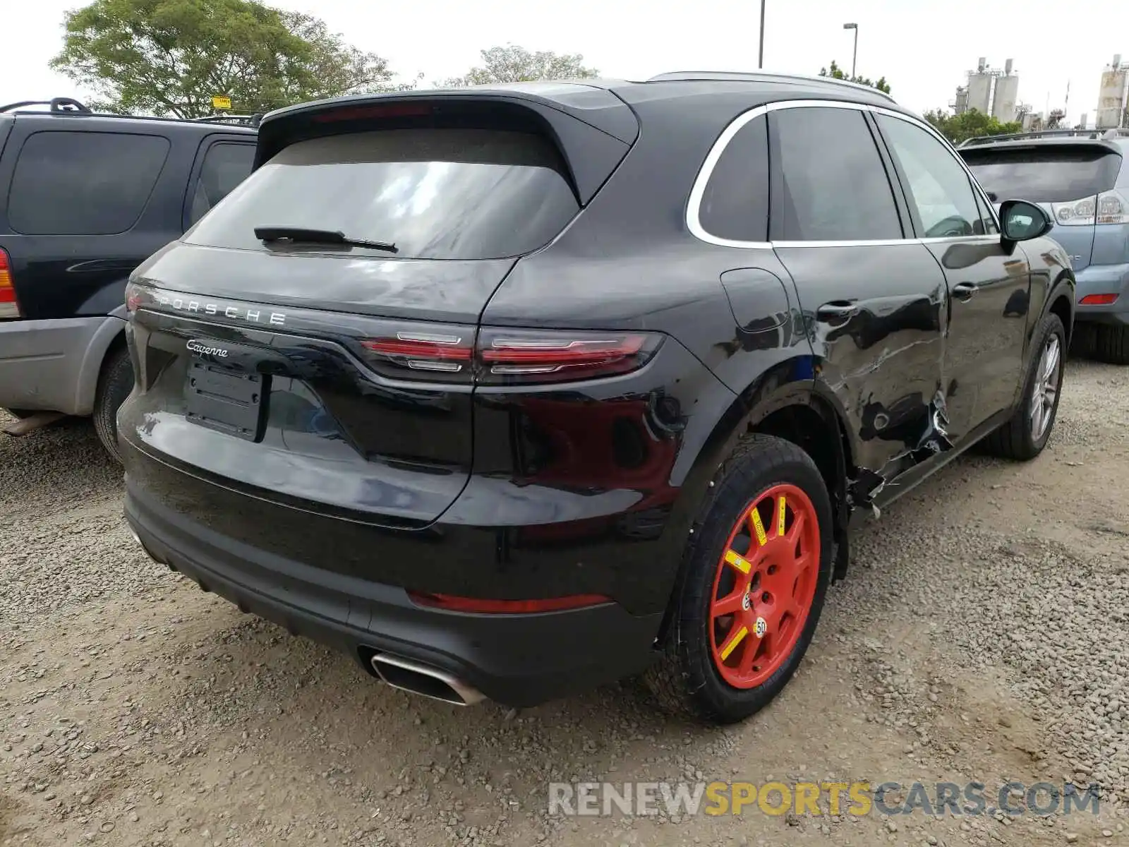 4 Photograph of a damaged car WP1AA2AY7LDA03040 PORSCHE CAYENNE 2020