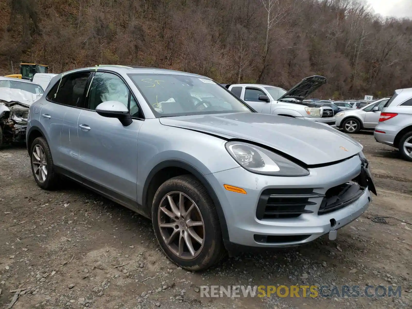 1 Photograph of a damaged car WP1AA2AY7LDA04043 PORSCHE CAYENNE 2020