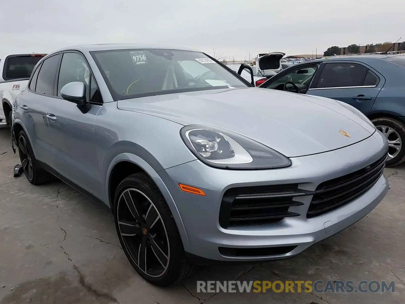 1 Photograph of a damaged car WP1AA2AY7LDA04060 PORSCHE CAYENNE 2020