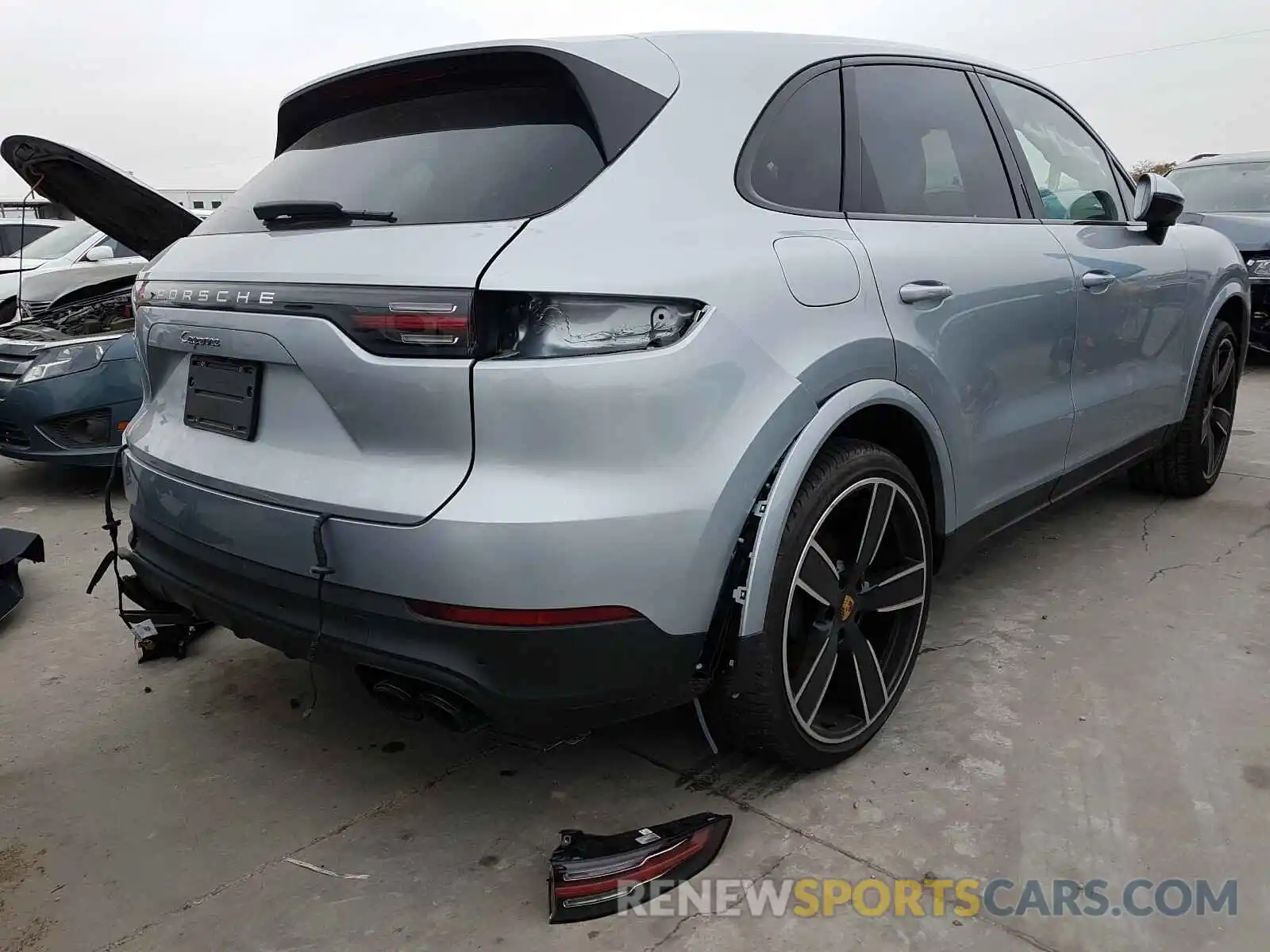 4 Фотография поврежденного автомобиля WP1AA2AY7LDA04060 PORSCHE CAYENNE 2020