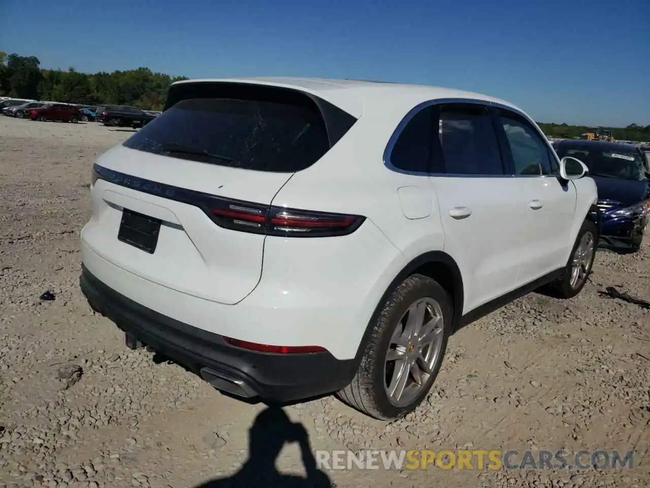 4 Photograph of a damaged car WP1AA2AY7LDA05970 PORSCHE CAYENNE 2020