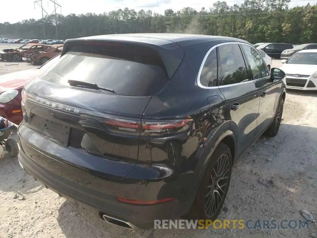 4 Photograph of a damaged car WP1AA2AY8LDA02964 PORSCHE CAYENNE 2020