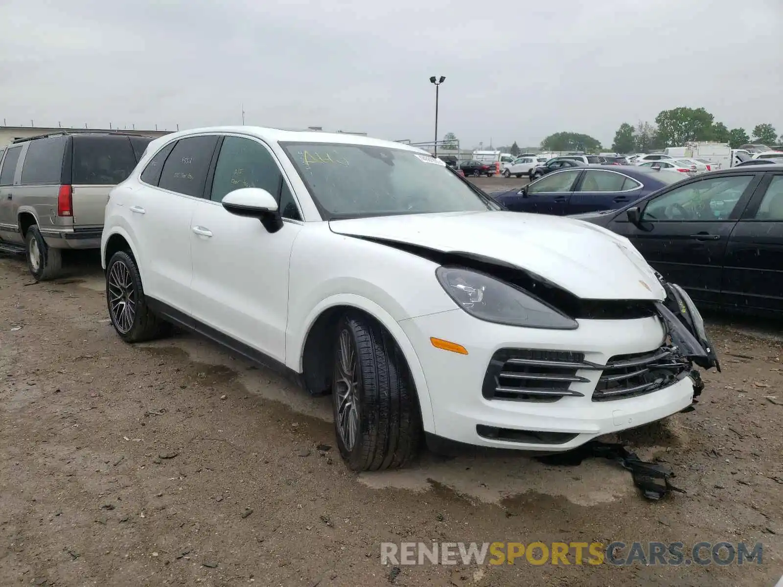 1 Фотография поврежденного автомобиля WP1AA2AY8LDA03757 PORSCHE CAYENNE 2020