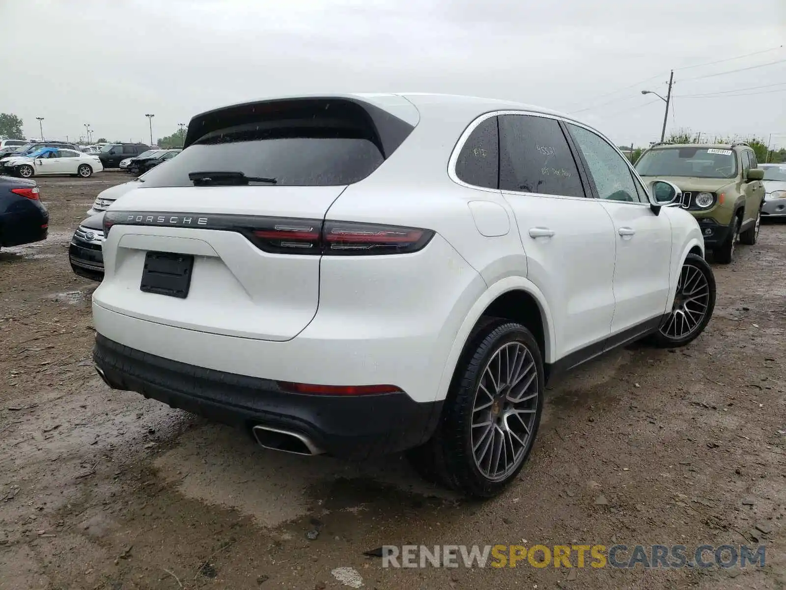 4 Фотография поврежденного автомобиля WP1AA2AY8LDA03757 PORSCHE CAYENNE 2020