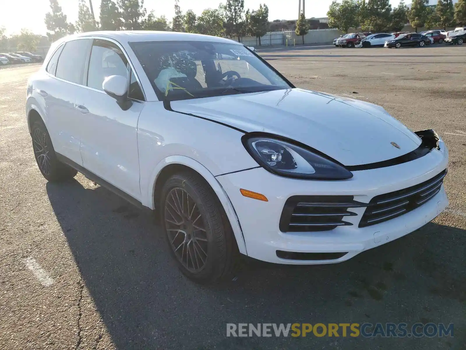 1 Photograph of a damaged car WP1AA2AY8LDA04133 PORSCHE CAYENNE 2020