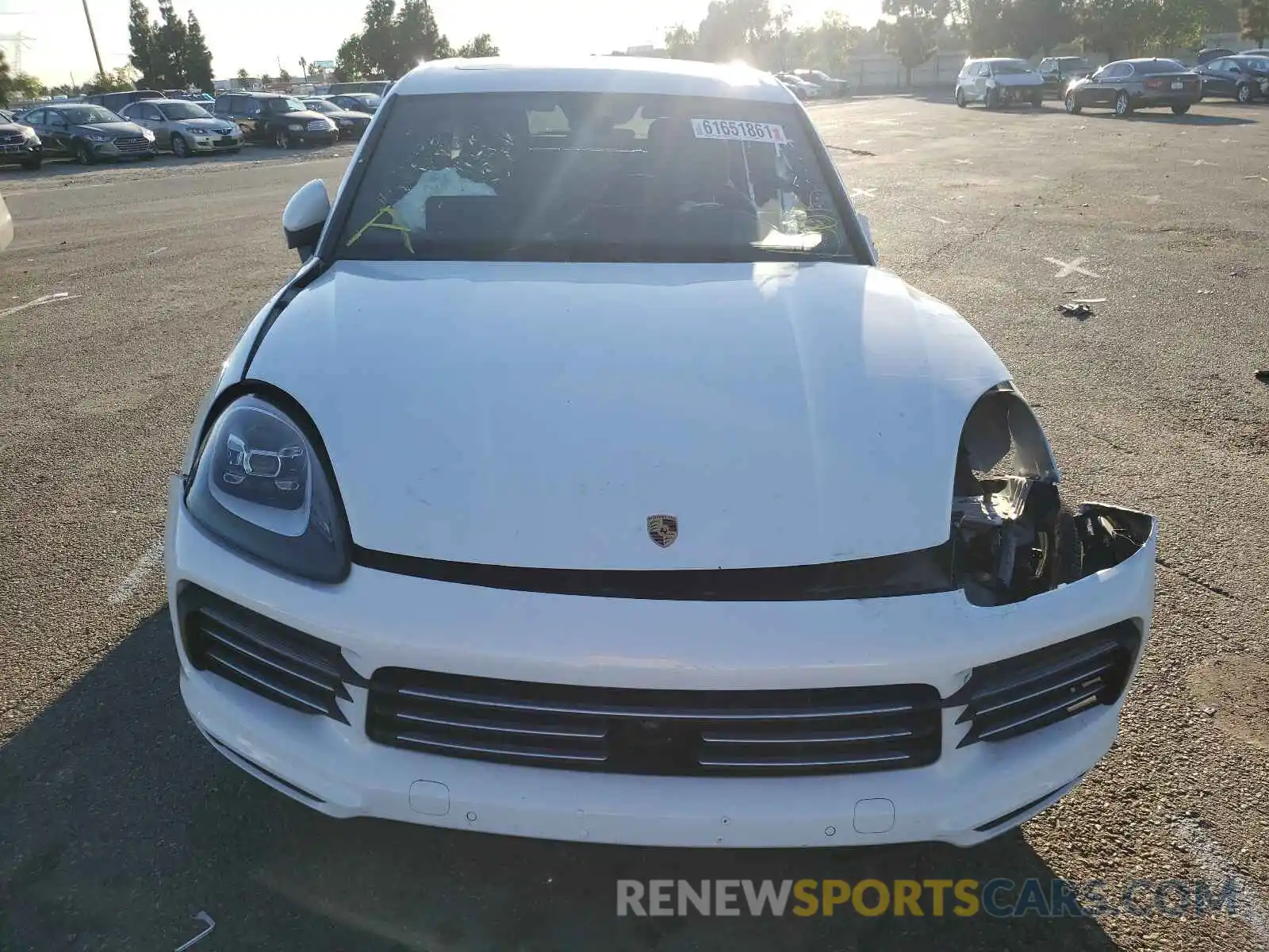 9 Photograph of a damaged car WP1AA2AY8LDA04133 PORSCHE CAYENNE 2020