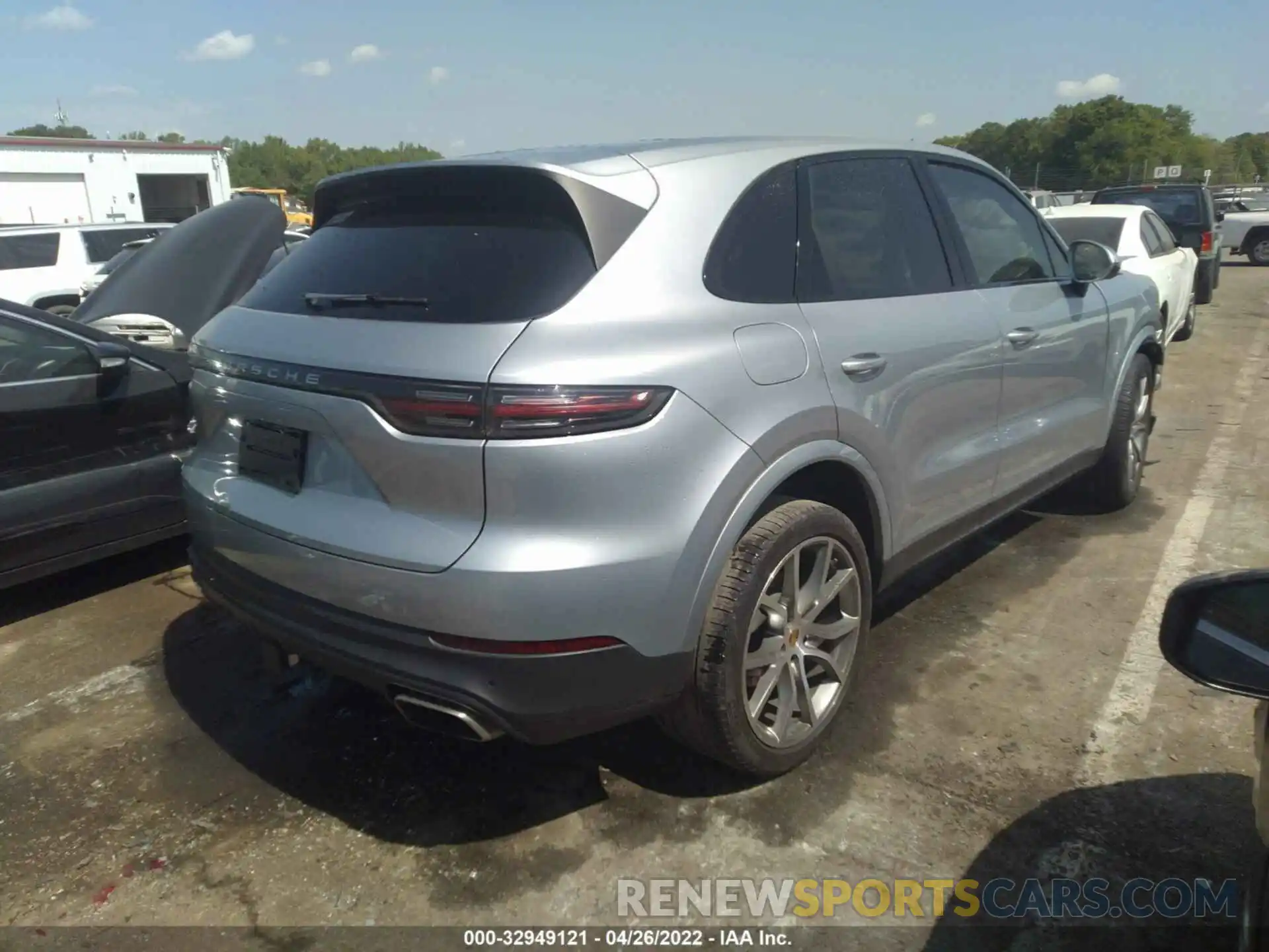 4 Photograph of a damaged car WP1AA2AY8LDA04343 PORSCHE CAYENNE 2020