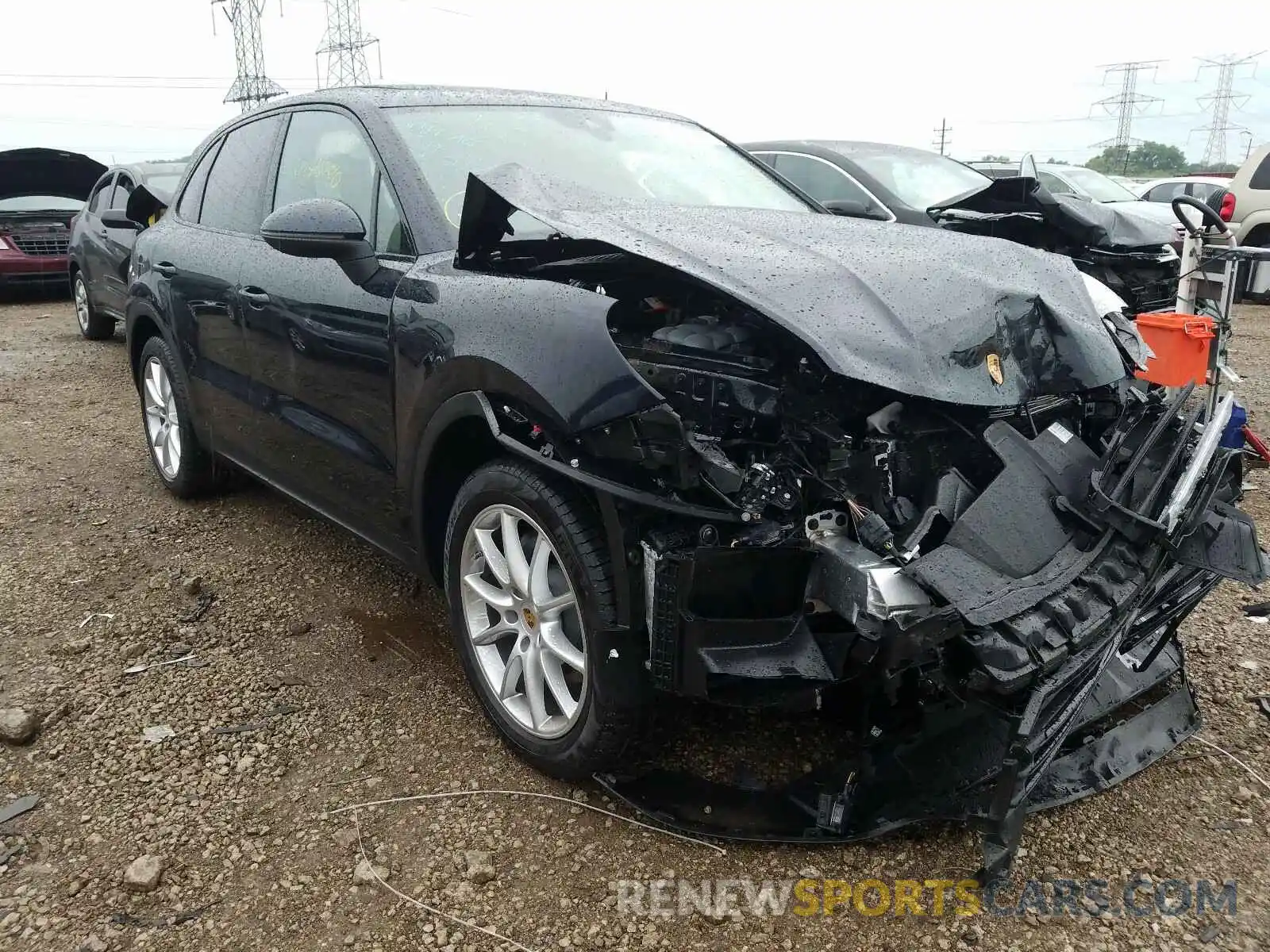 1 Photograph of a damaged car WP1AA2AY8LDA07503 PORSCHE CAYENNE 2020