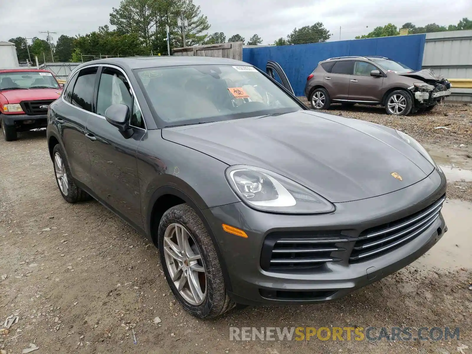 1 Photograph of a damaged car WP1AA2AY8LDA10482 PORSCHE CAYENNE 2020