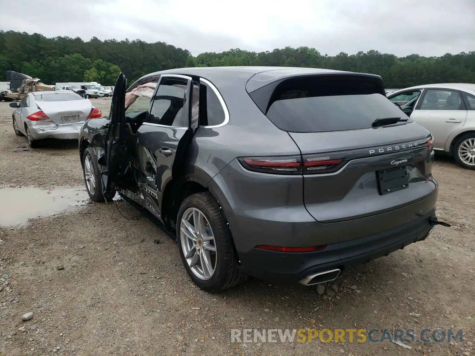 3 Photograph of a damaged car WP1AA2AY8LDA10482 PORSCHE CAYENNE 2020