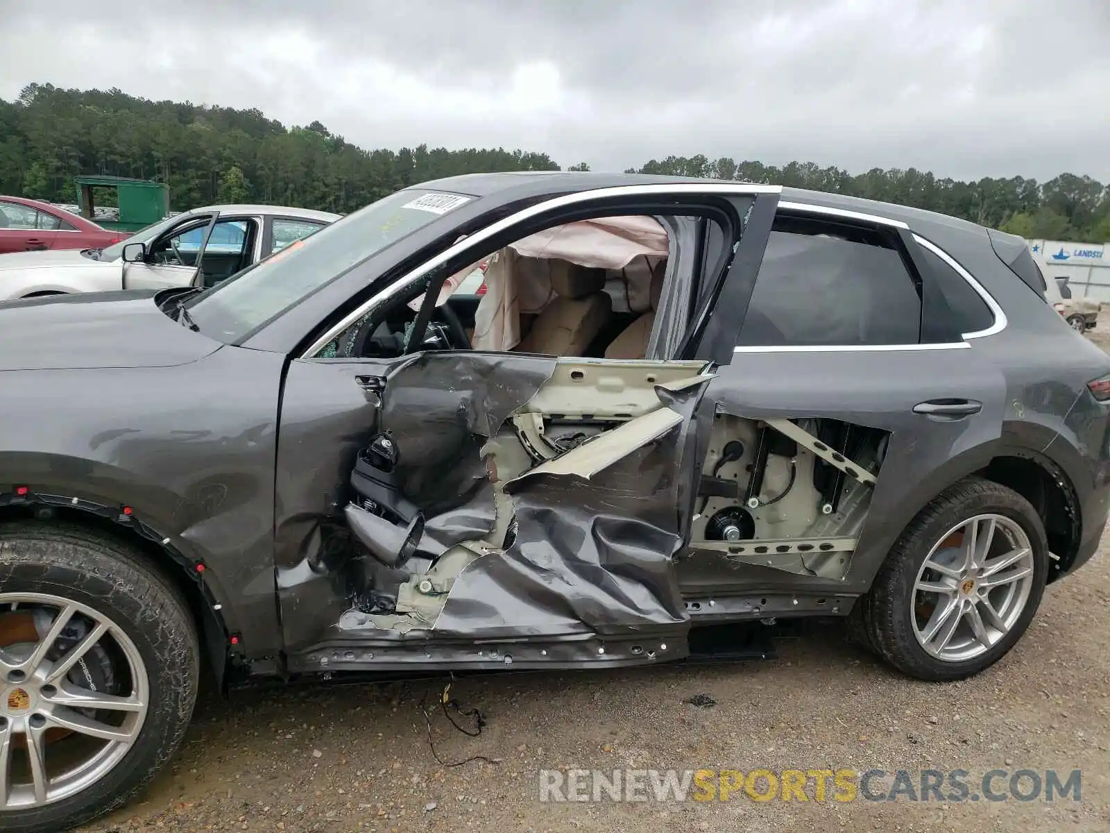 9 Photograph of a damaged car WP1AA2AY8LDA10482 PORSCHE CAYENNE 2020