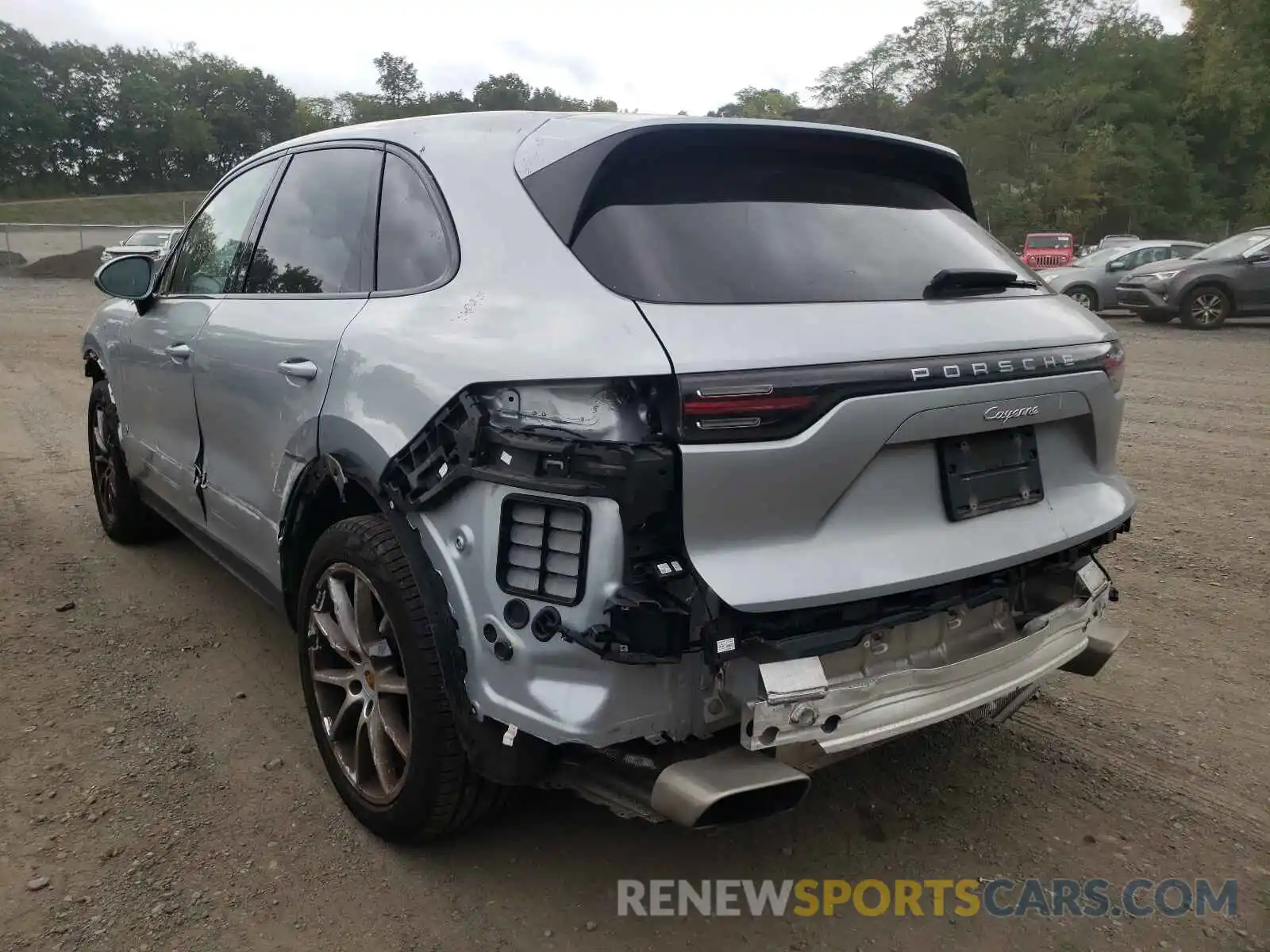 3 Photograph of a damaged car WP1AA2AY9LDA01242 PORSCHE CAYENNE 2020