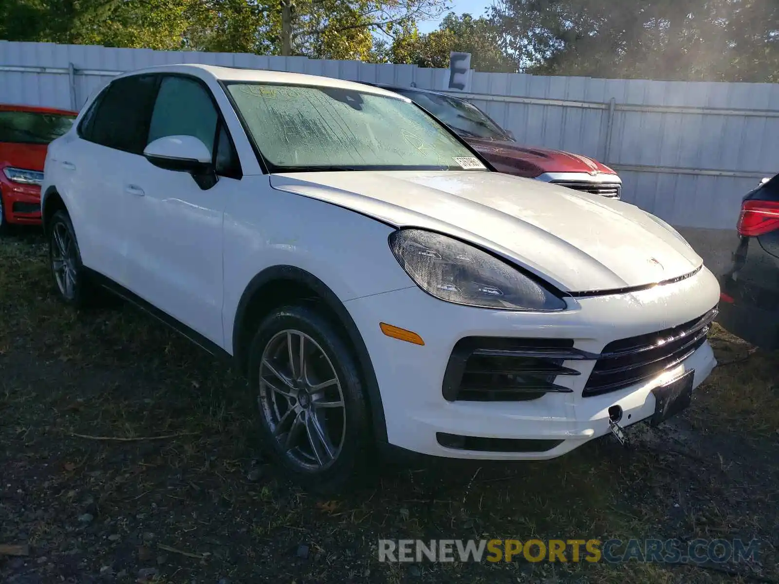 1 Photograph of a damaged car WP1AA2AY9LDA03234 PORSCHE CAYENNE 2020