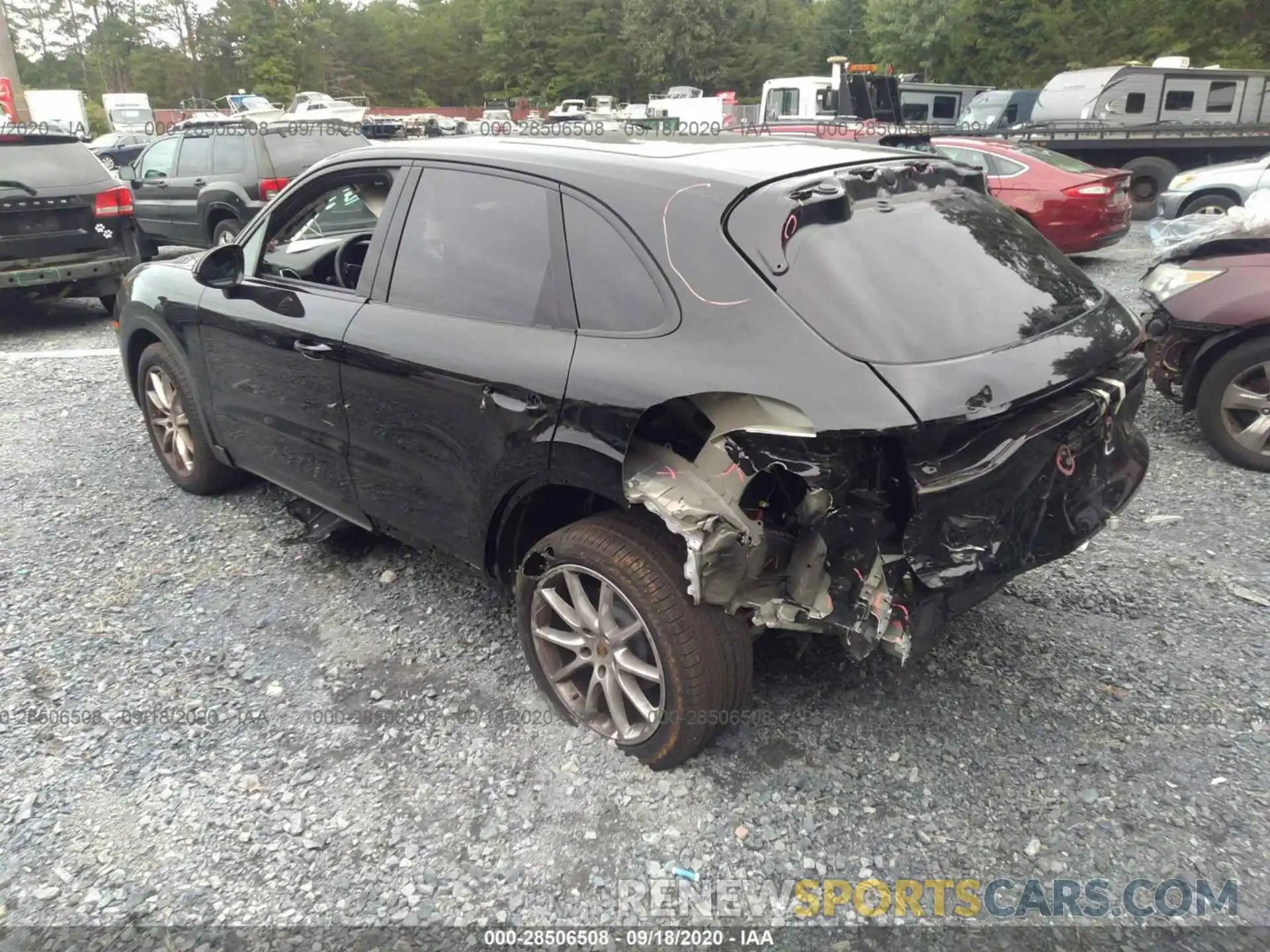 3 Photograph of a damaged car WP1AA2AY9LDA03282 PORSCHE CAYENNE 2020