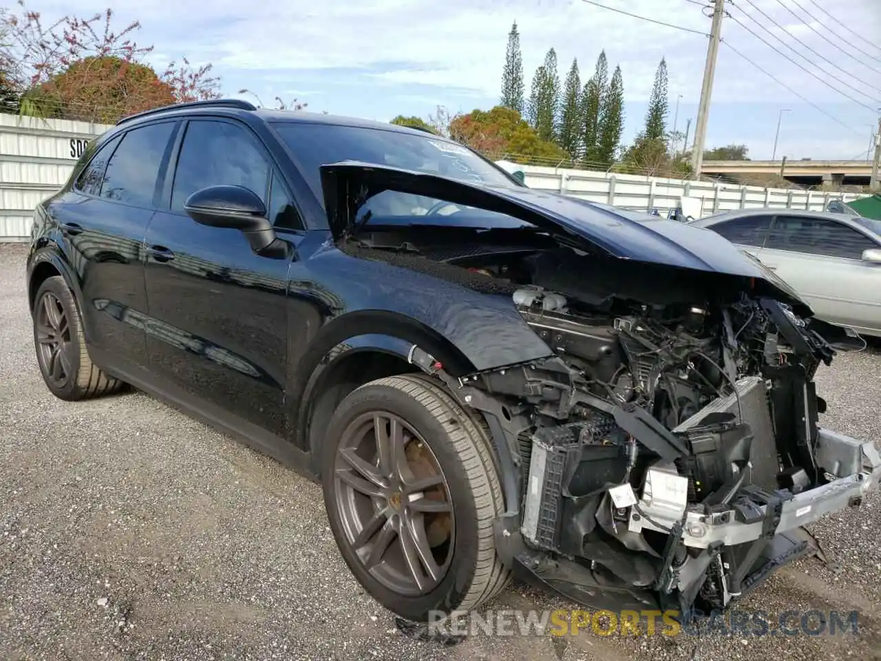 1 Photograph of a damaged car WP1AA2AY9LDA04481 PORSCHE CAYENNE 2020