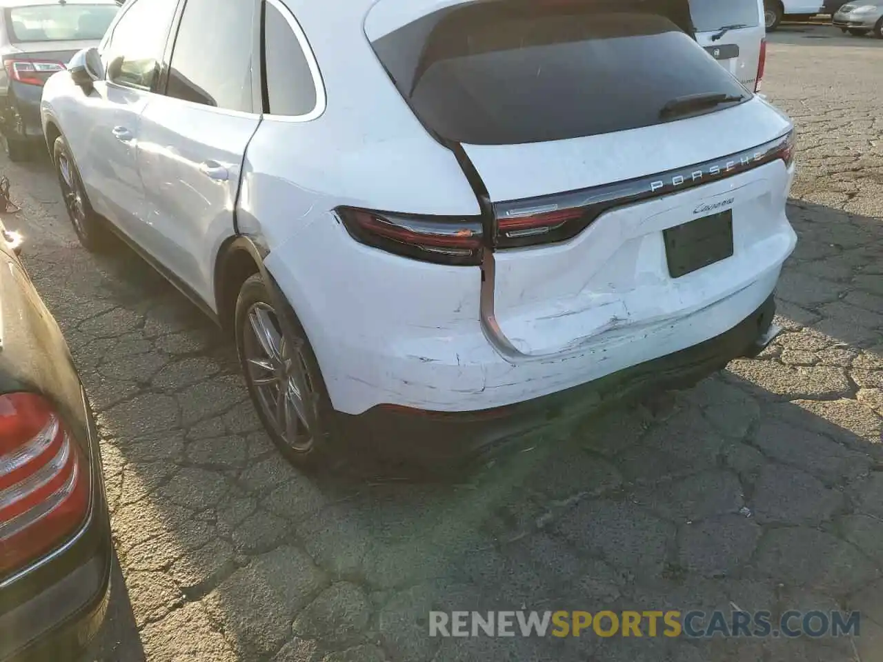 9 Photograph of a damaged car WP1AA2AY9LDA05615 PORSCHE CAYENNE 2020