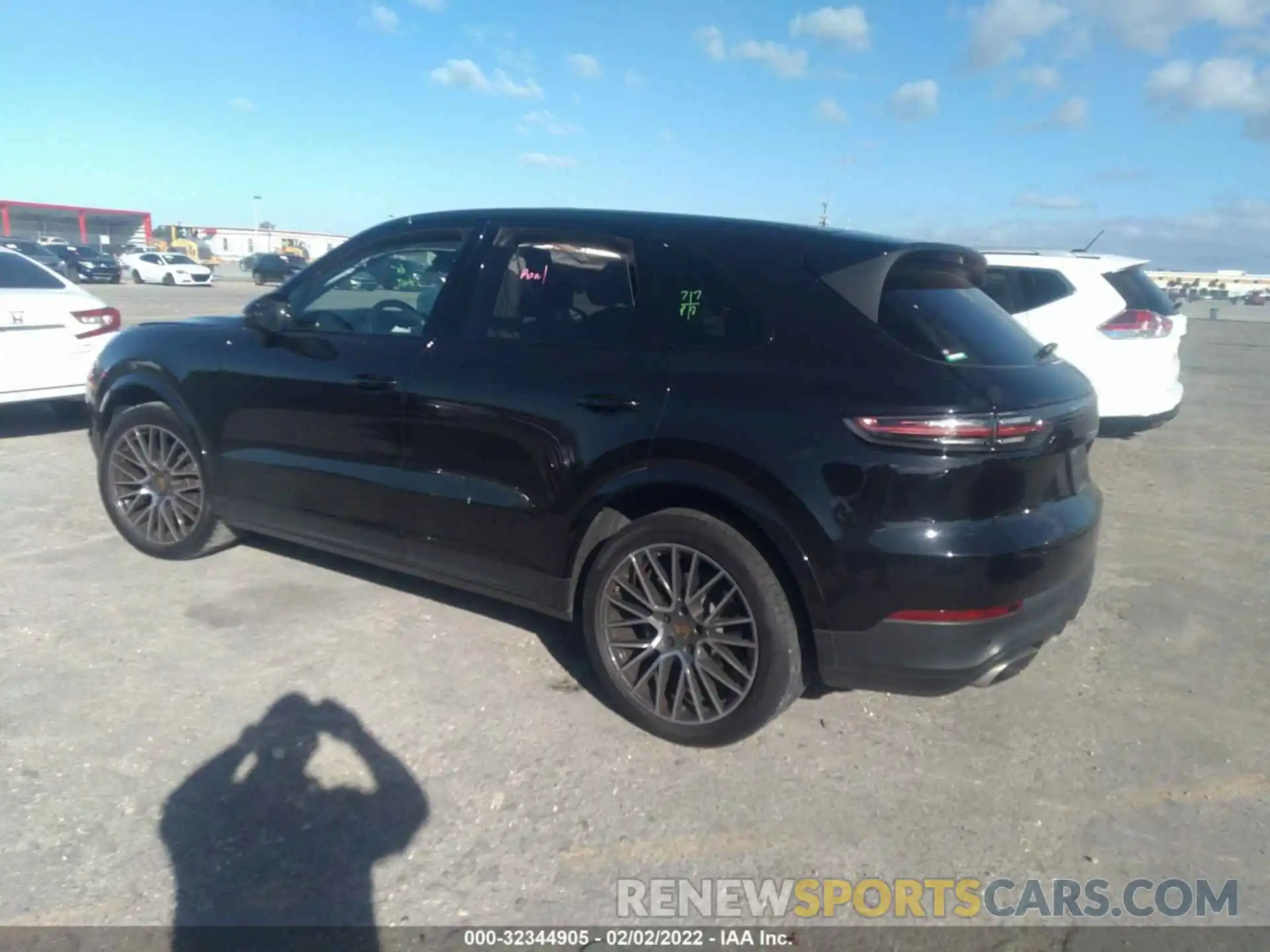 3 Photograph of a damaged car WP1AA2AY9LDA06005 PORSCHE CAYENNE 2020