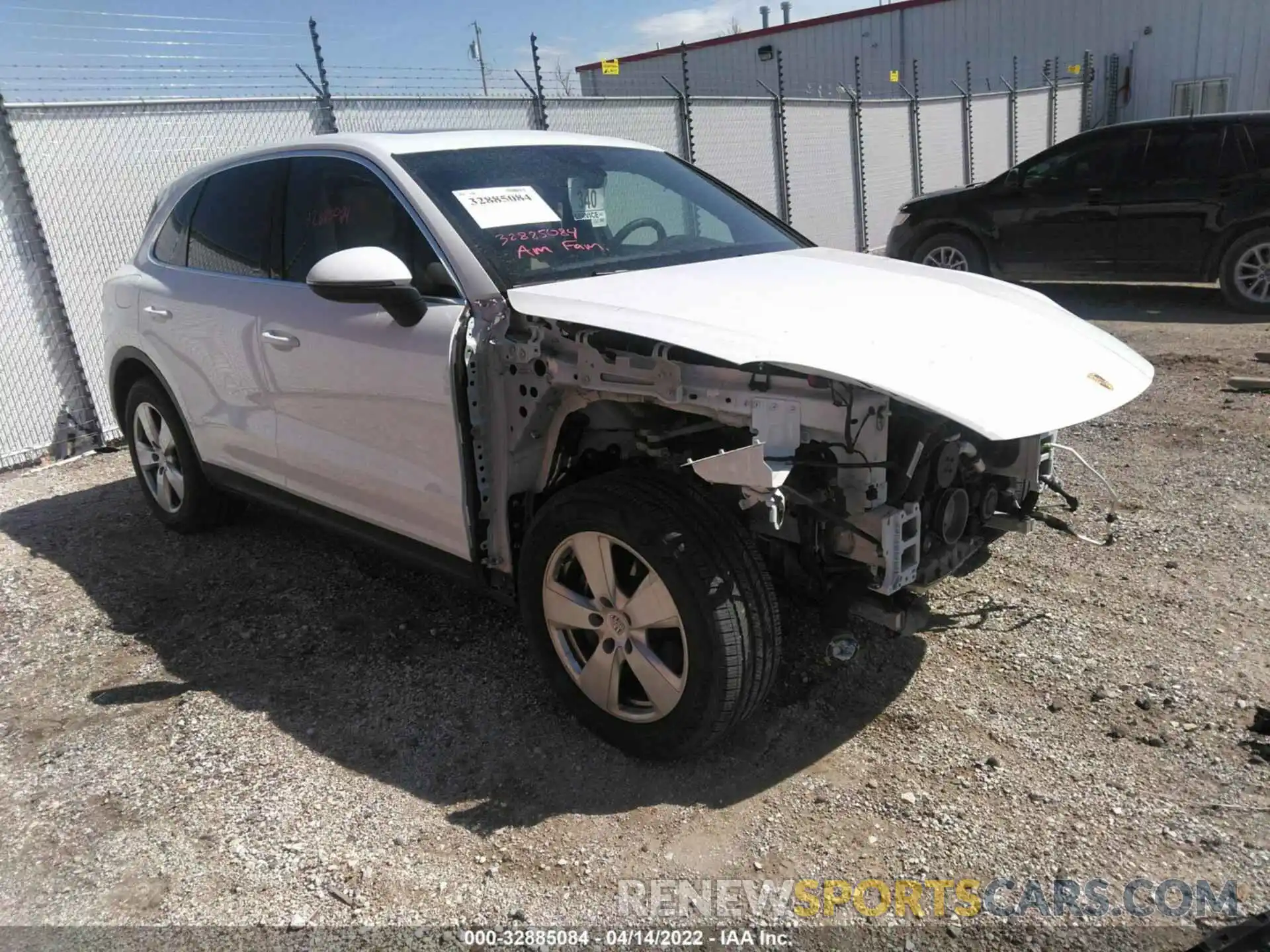 1 Photograph of a damaged car WP1AA2AY9LDA08708 PORSCHE CAYENNE 2020