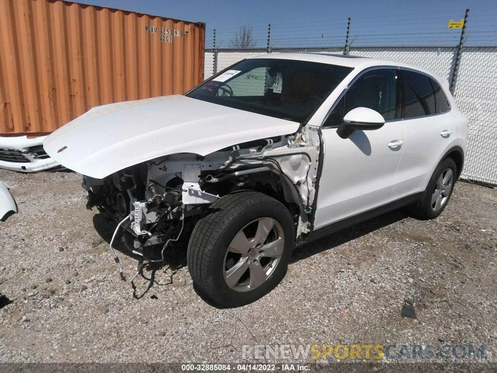 2 Photograph of a damaged car WP1AA2AY9LDA08708 PORSCHE CAYENNE 2020