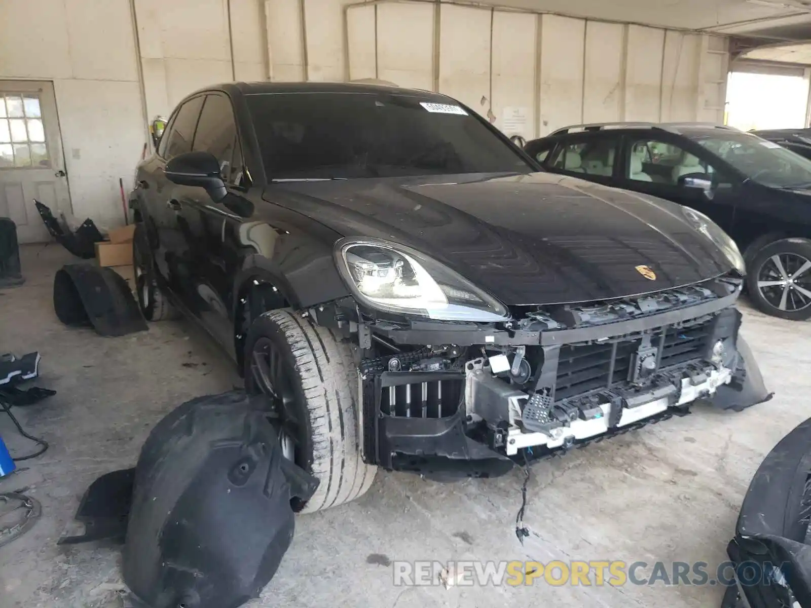 1 Photograph of a damaged car WP1AA2AY9LDA09163 PORSCHE CAYENNE 2020