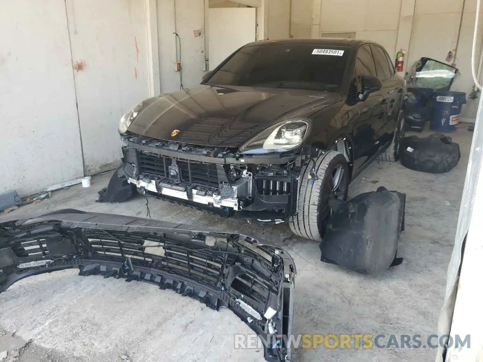 9 Photograph of a damaged car WP1AA2AY9LDA09163 PORSCHE CAYENNE 2020