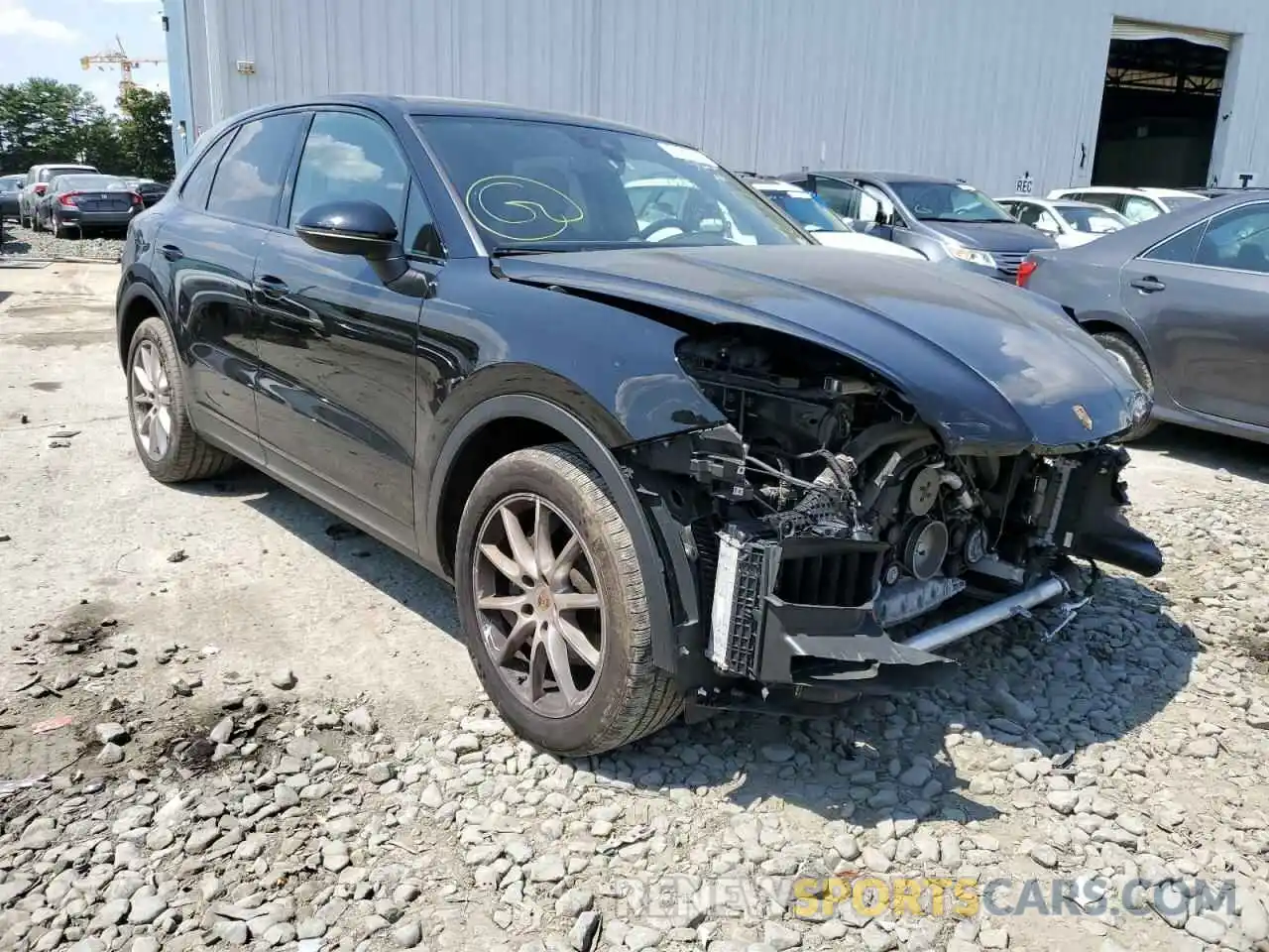 1 Photograph of a damaged car WP1AA2AY9LDA09258 PORSCHE CAYENNE 2020