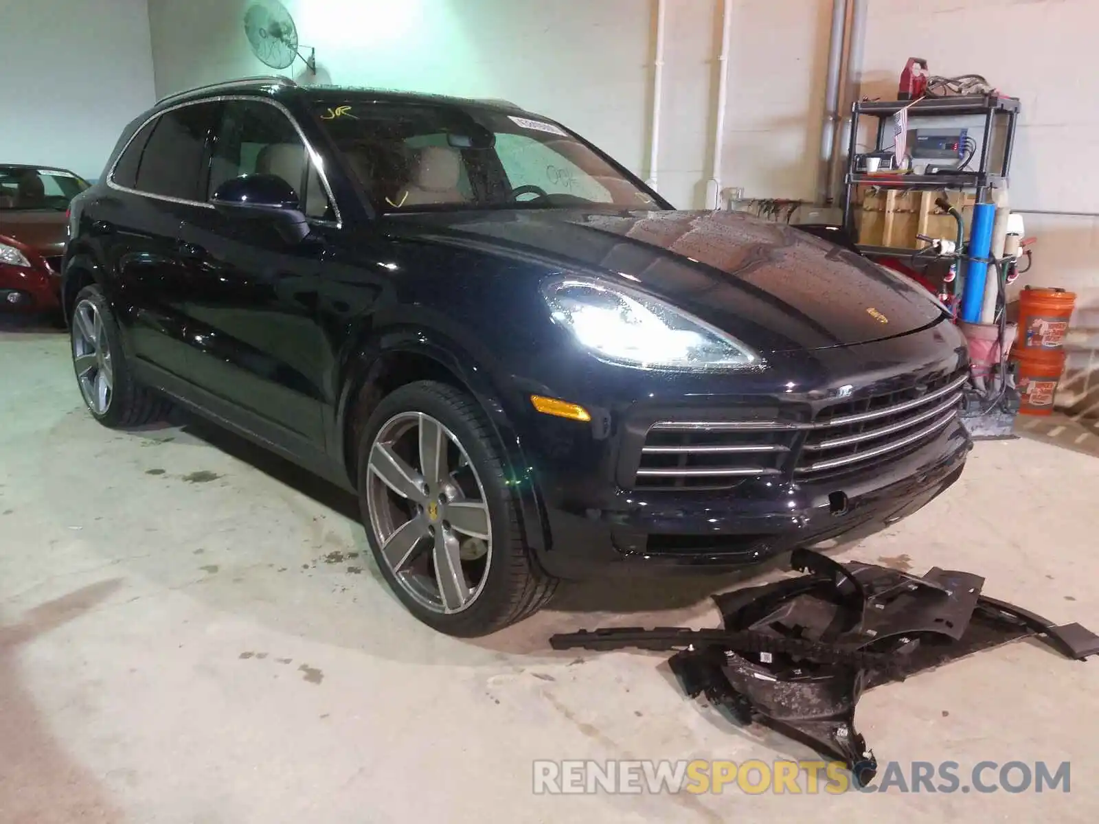 1 Photograph of a damaged car WP1AA2AYXLDA05607 PORSCHE CAYENNE 2020