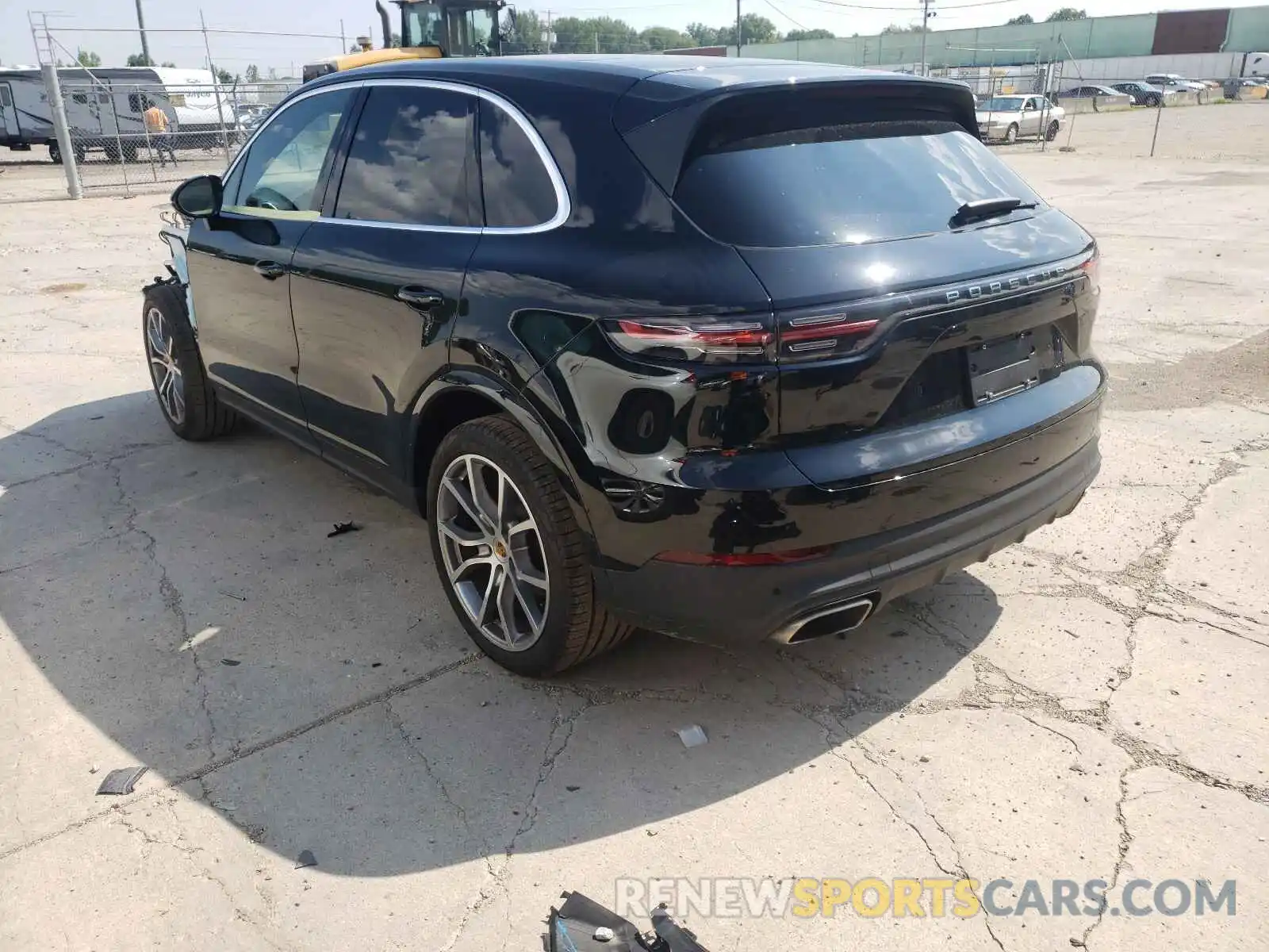 3 Фотография поврежденного автомобиля WP1AA2AYXLDA09186 PORSCHE CAYENNE 2020