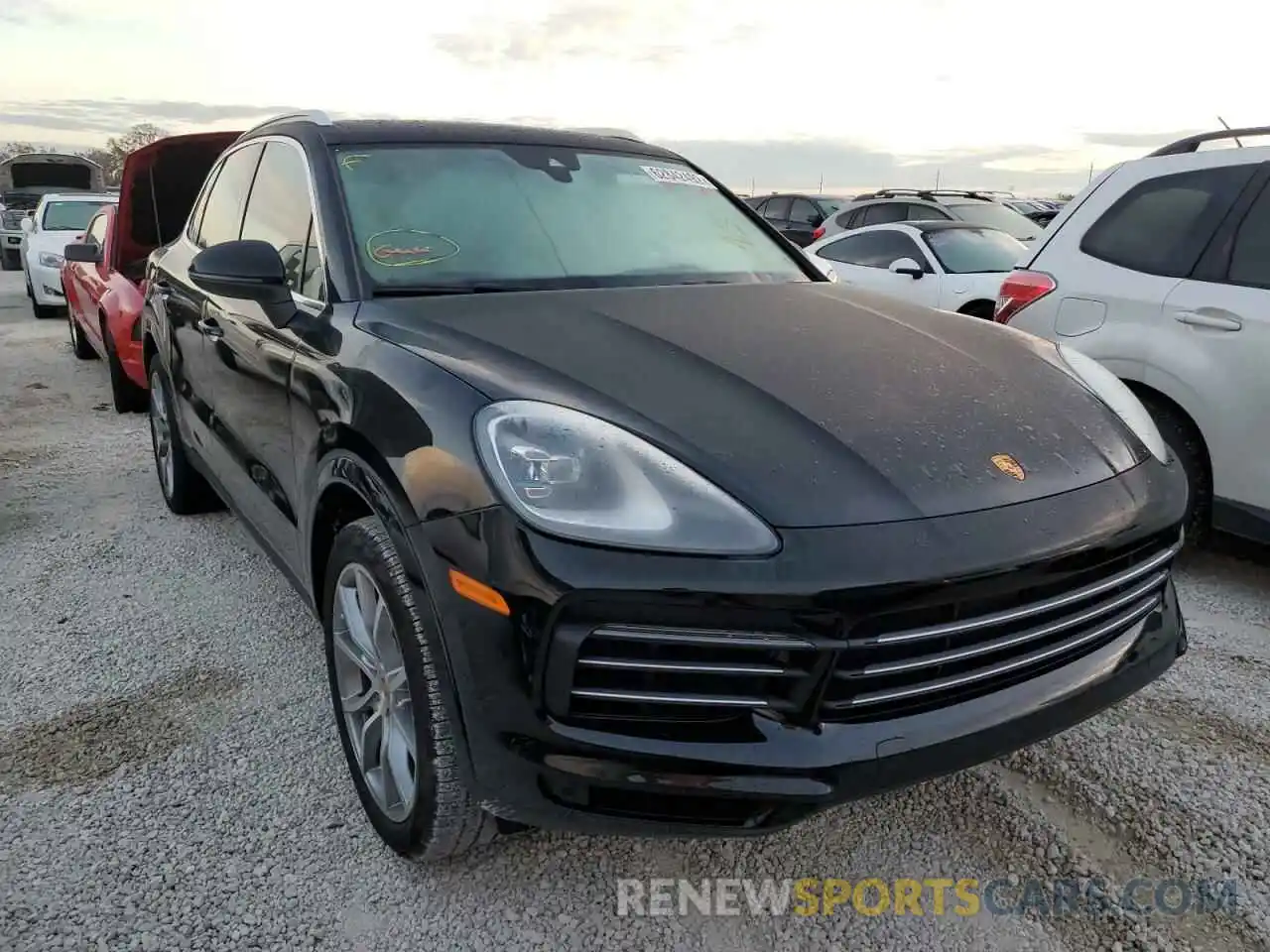 1 Photograph of a damaged car WP1AA2AYXLDA10578 PORSCHE CAYENNE 2020