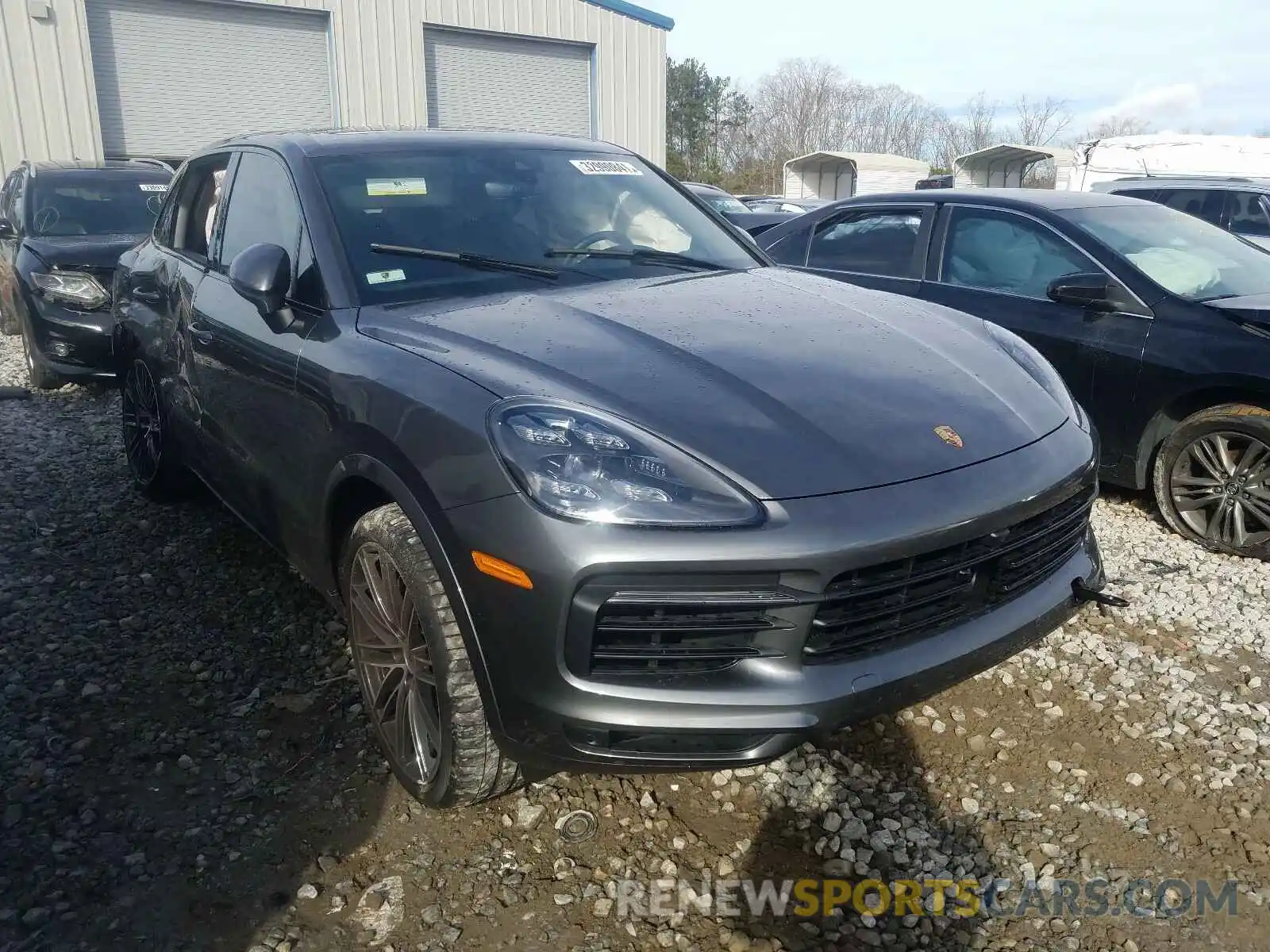 1 Photograph of a damaged car WP1AB2AY2LDA28201 PORSCHE CAYENNE 2020