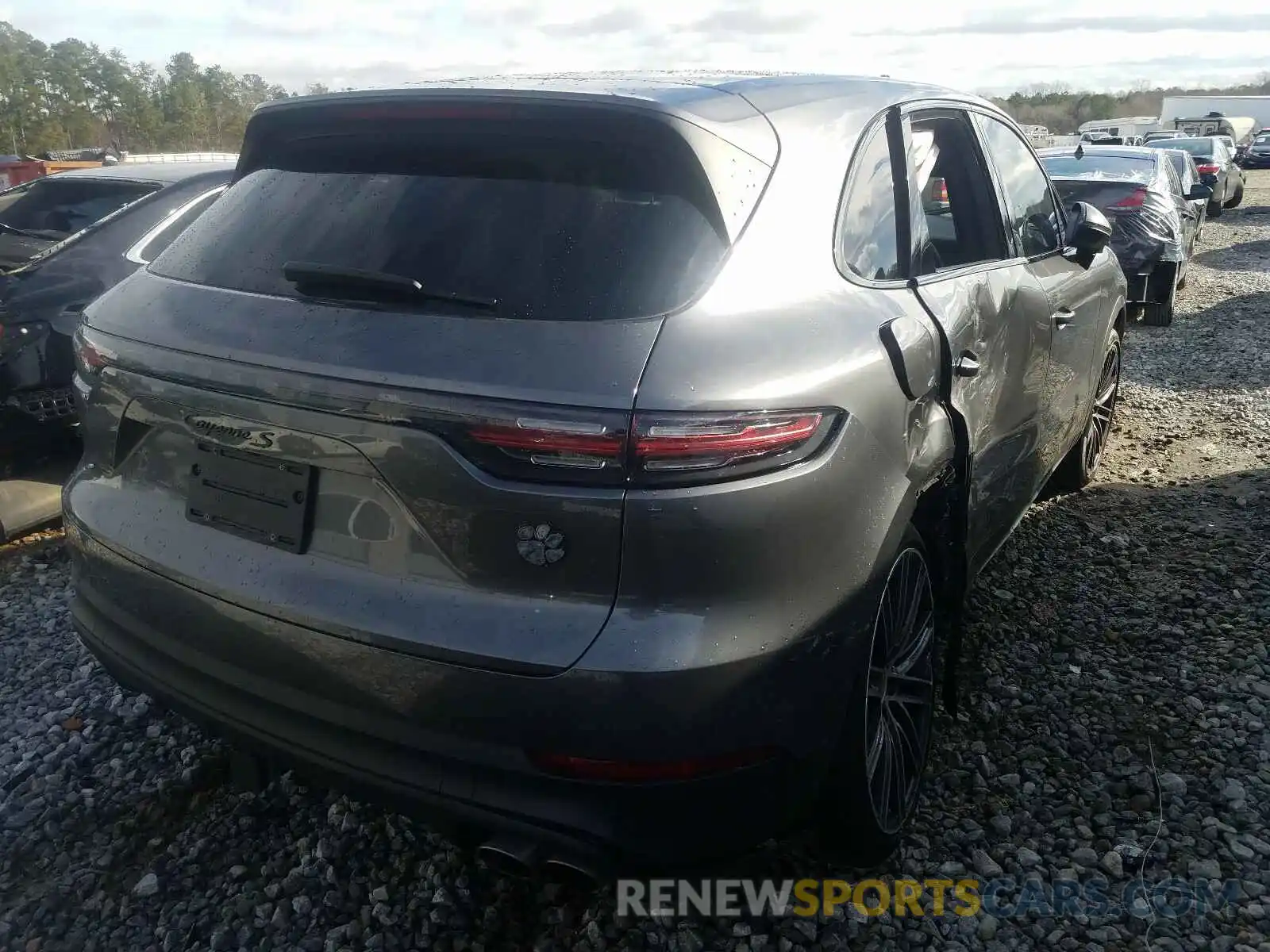 4 Photograph of a damaged car WP1AB2AY2LDA28201 PORSCHE CAYENNE 2020