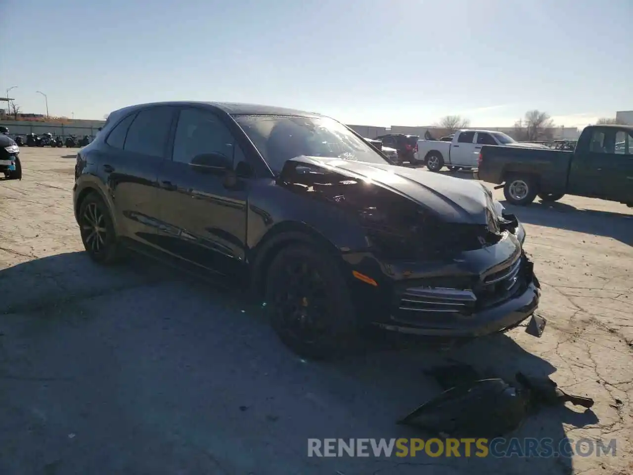 1 Photograph of a damaged car WP1AB2AY2LDA28425 PORSCHE CAYENNE 2020