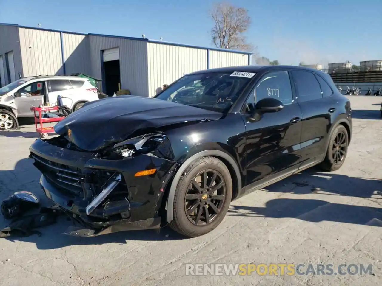 2 Photograph of a damaged car WP1AB2AY2LDA28425 PORSCHE CAYENNE 2020