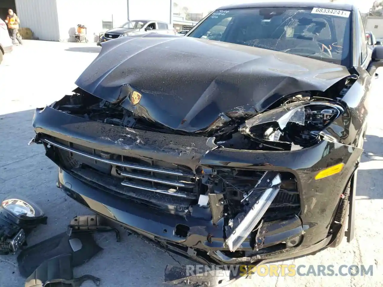 9 Photograph of a damaged car WP1AB2AY2LDA28425 PORSCHE CAYENNE 2020