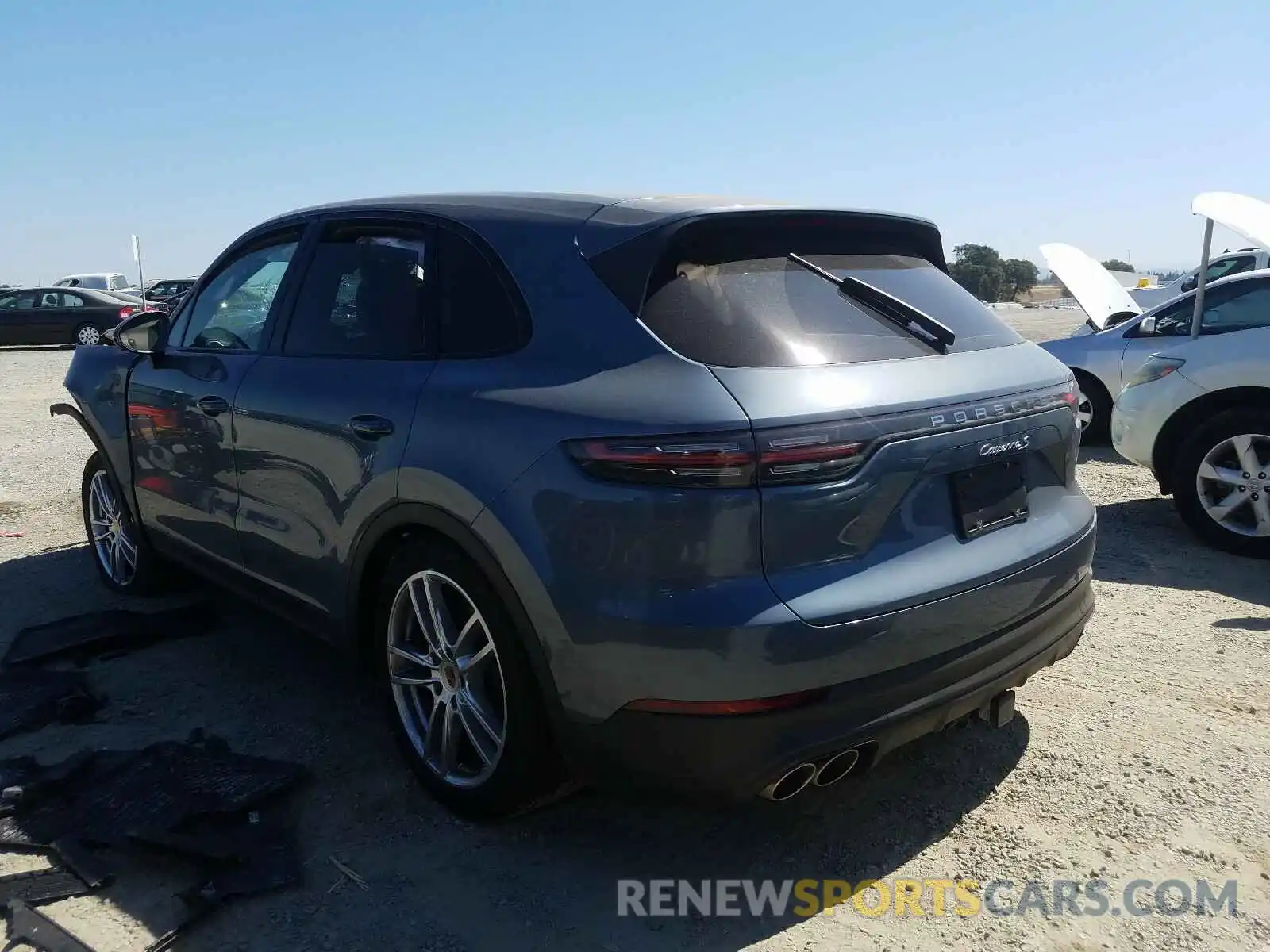 3 Photograph of a damaged car WP1AB2AY3LDA27638 PORSCHE CAYENNE 2020