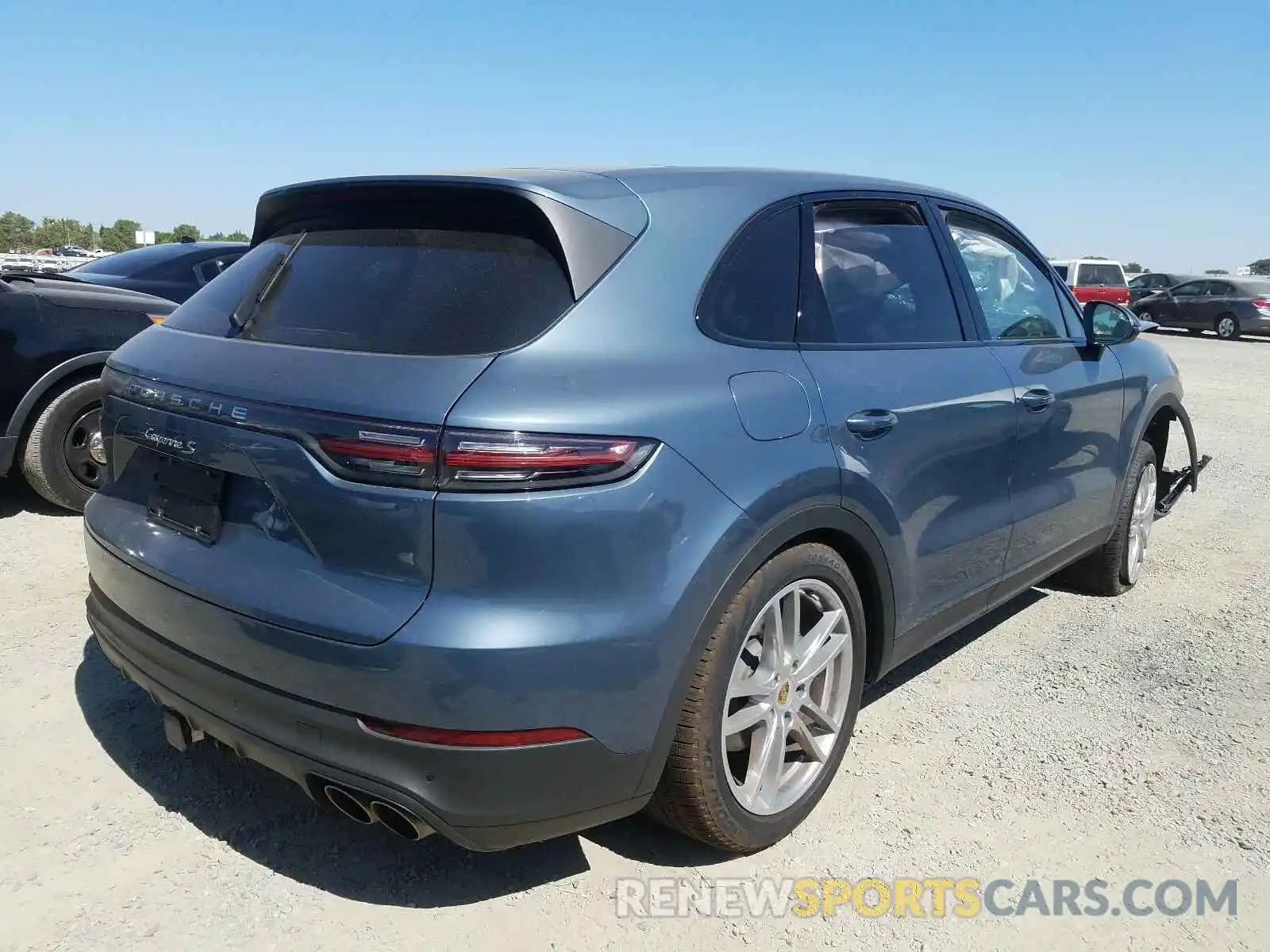 4 Photograph of a damaged car WP1AB2AY3LDA27638 PORSCHE CAYENNE 2020