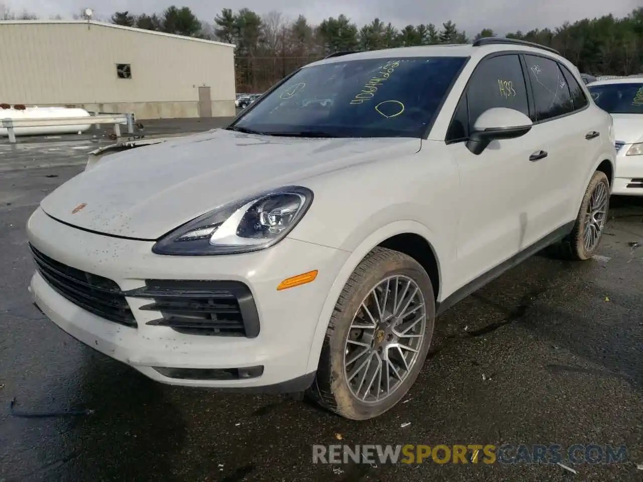 2 Photograph of a damaged car WP1AB2AY4LDA28457 PORSCHE CAYENNE 2020