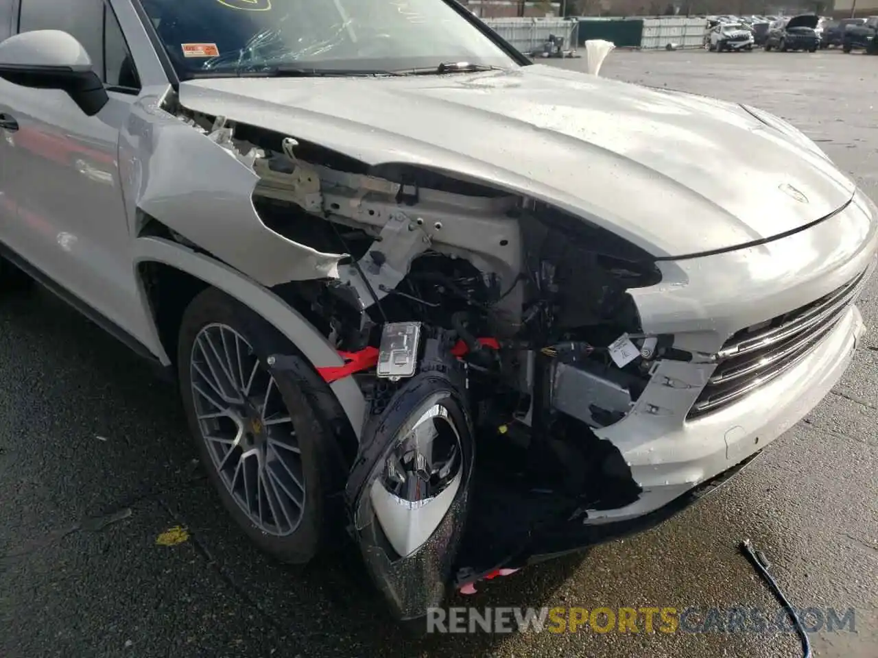 9 Photograph of a damaged car WP1AB2AY4LDA28457 PORSCHE CAYENNE 2020