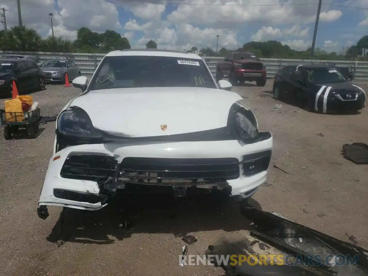 9 Photograph of a damaged car WP1AB2AY4LDA29012 PORSCHE CAYENNE 2020