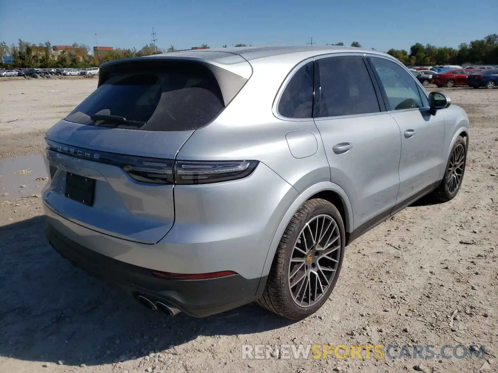 4 Photograph of a damaged car WP1AB2AY6LDA28816 PORSCHE CAYENNE 2020